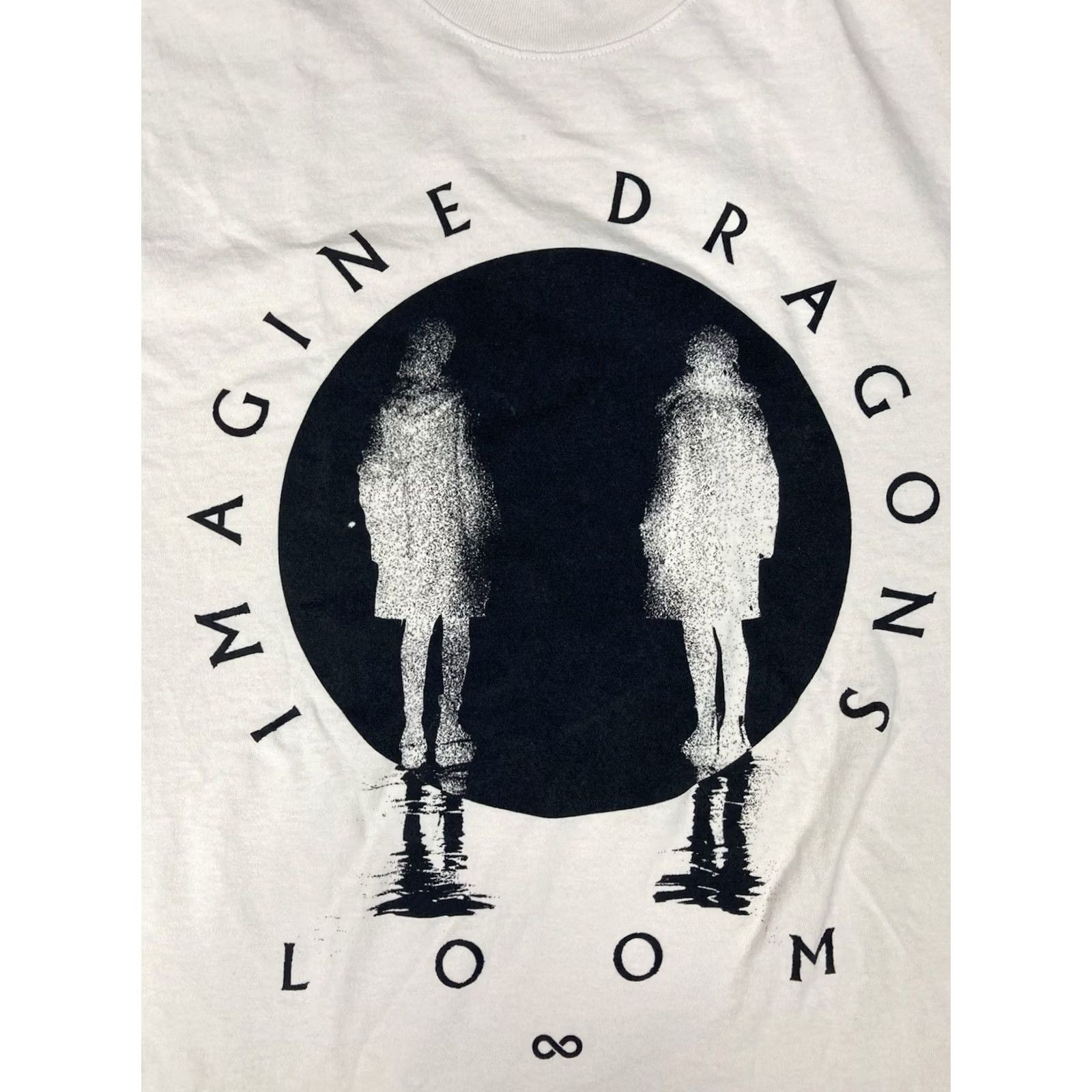 Vintage VINTAGE Imagine Dragons Loom World Tour 2024 Graphic T-shirt Men Medium Music Shirt Ivory Cotton Crew Neck Short Sleeve Logo All Seasons 90s? Size US M / EU 48-50 / 2 - 2 Thumbnail