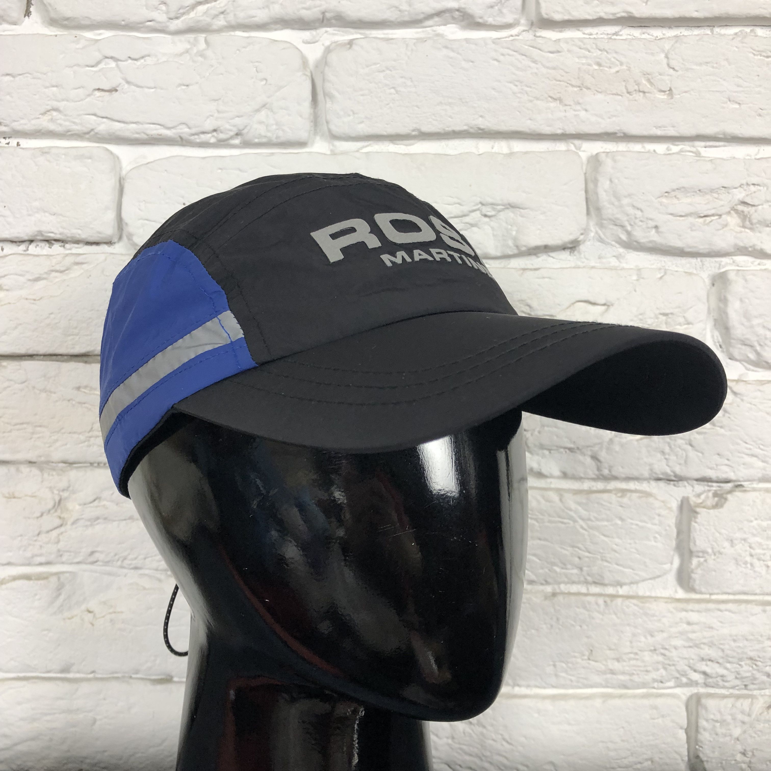 Martine Rose Reflective Logo nylon hat cap