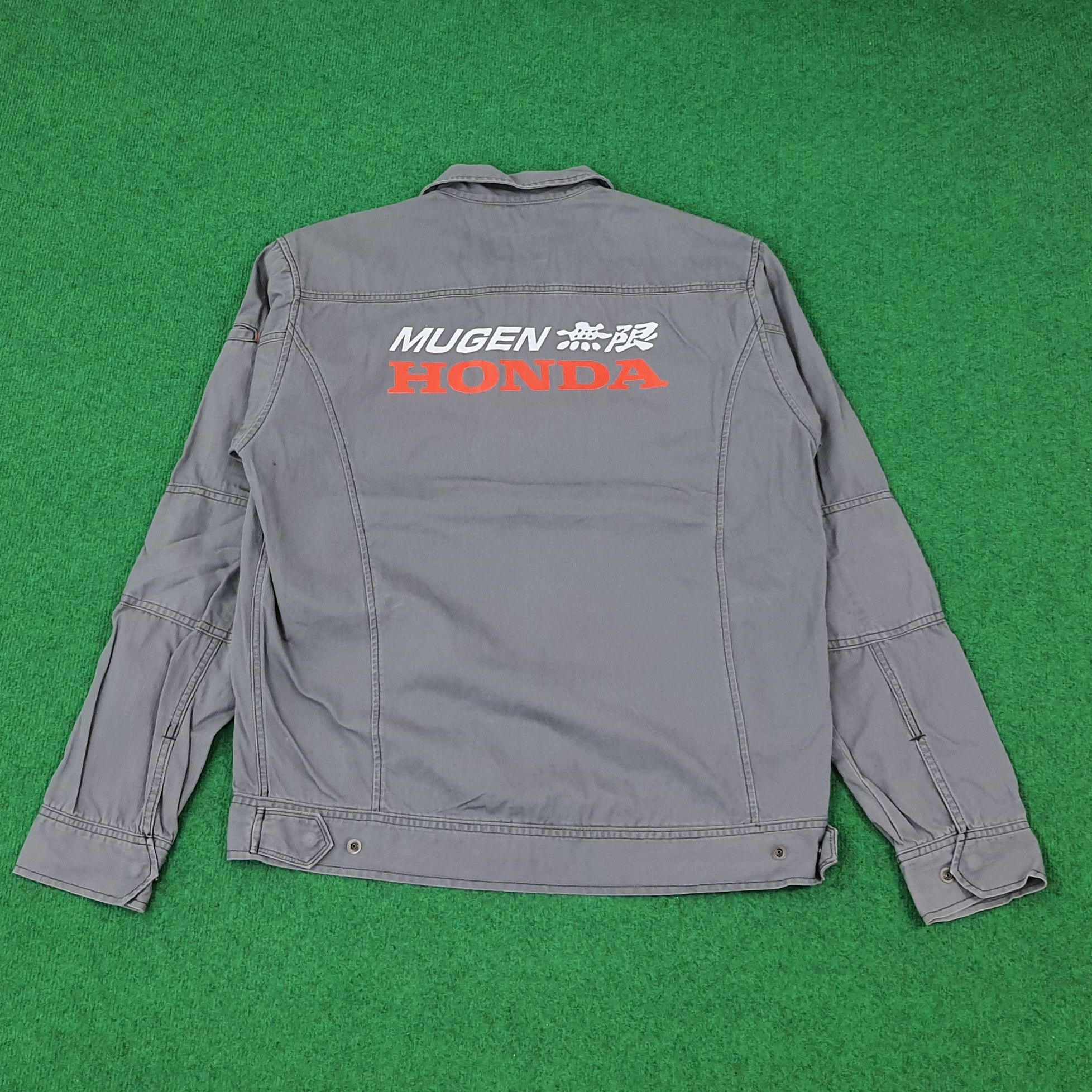 Japanese Brand × Vintage Vintage Honda Mugen Racing Motorsports Jacket C229N19 Size US M / EU 48-50 / 2 - 1 Thumbnail