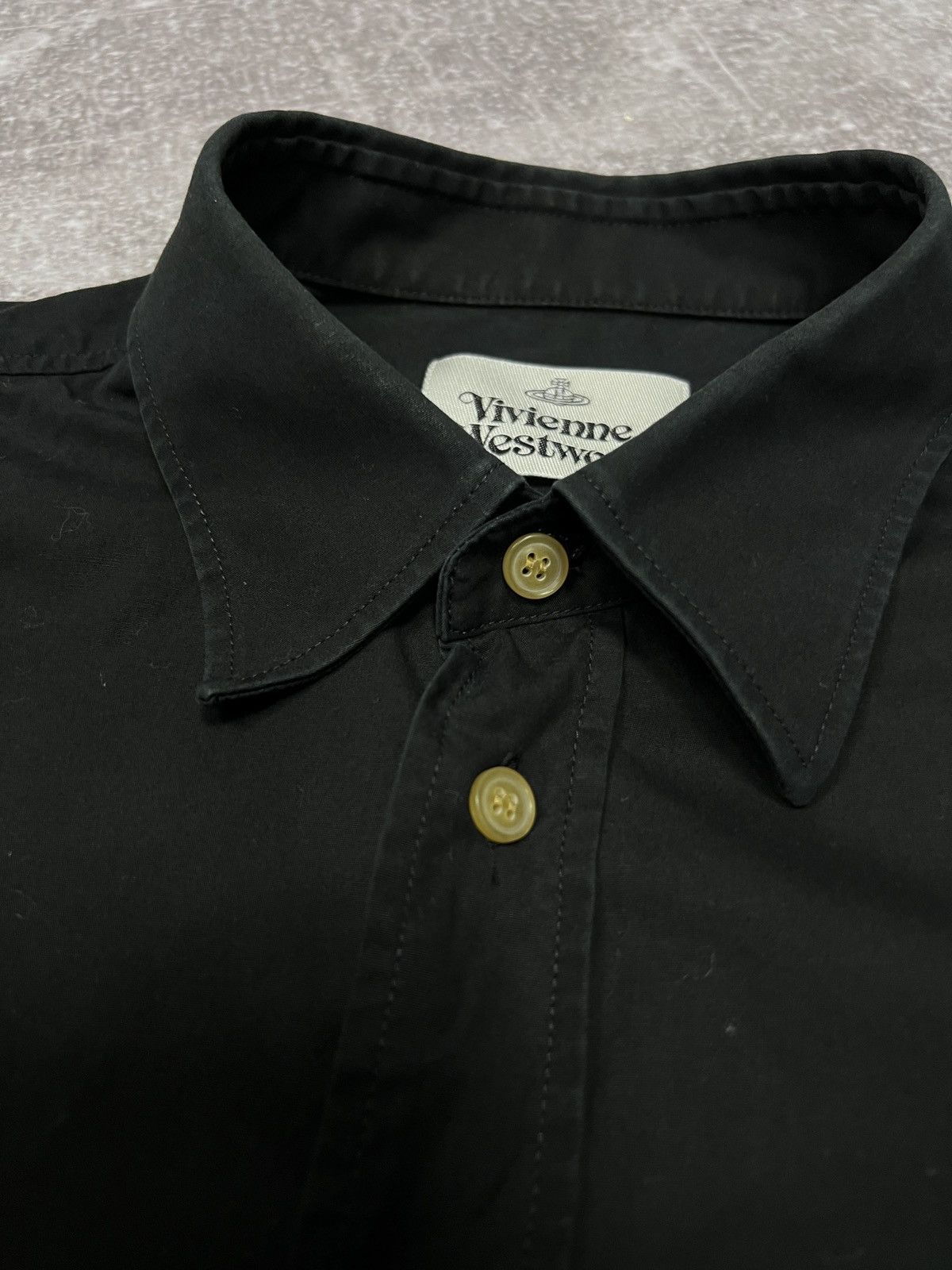 Vivienne Westwood Vintage Vivienne Westwood Shirt Black Size US L / EU 52-54 / 3 - 3 Thumbnail