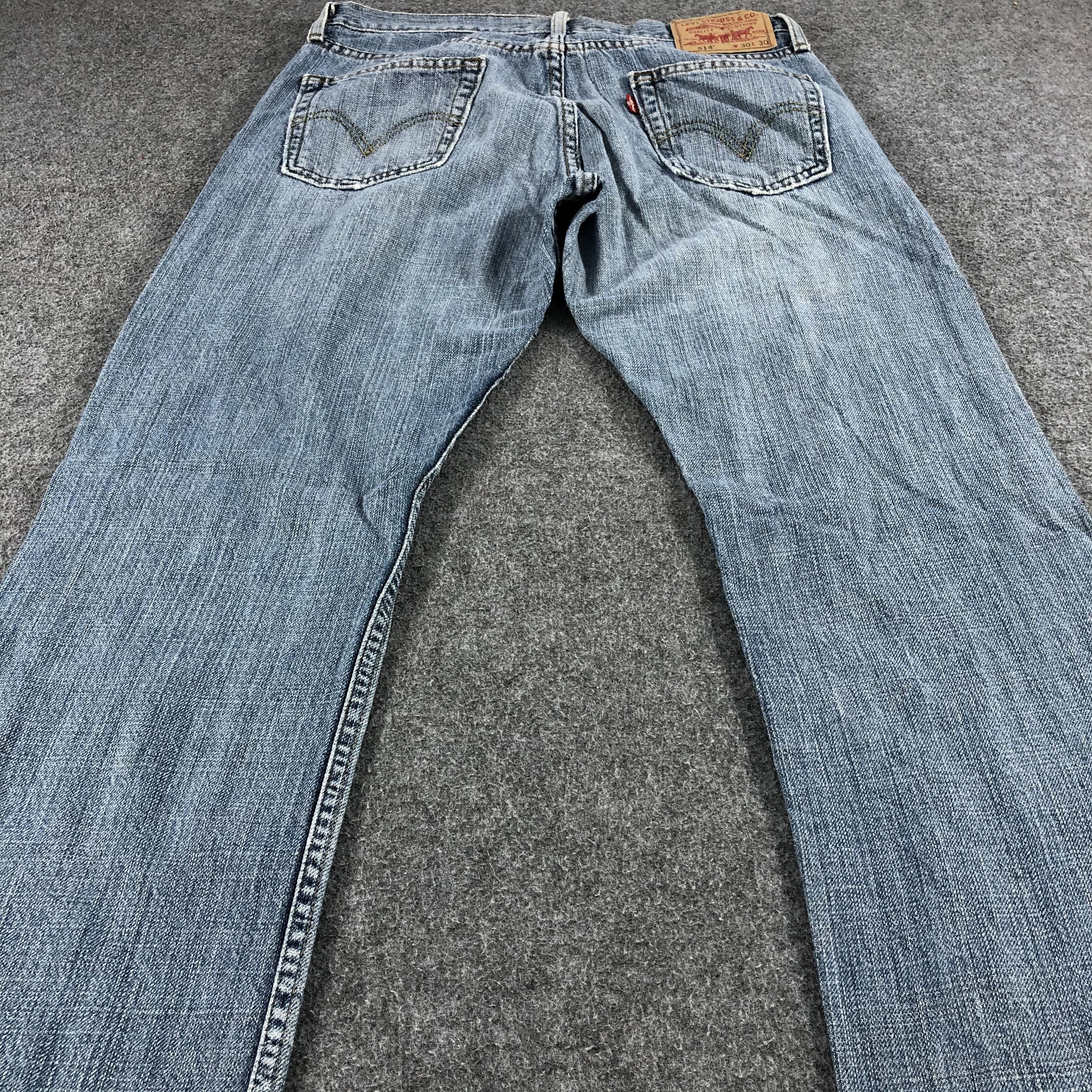 Levi's Vintage Mid Blue Levis 514 Jeans-J1277 Size US 30 / EU 46 - 4 Thumbnail