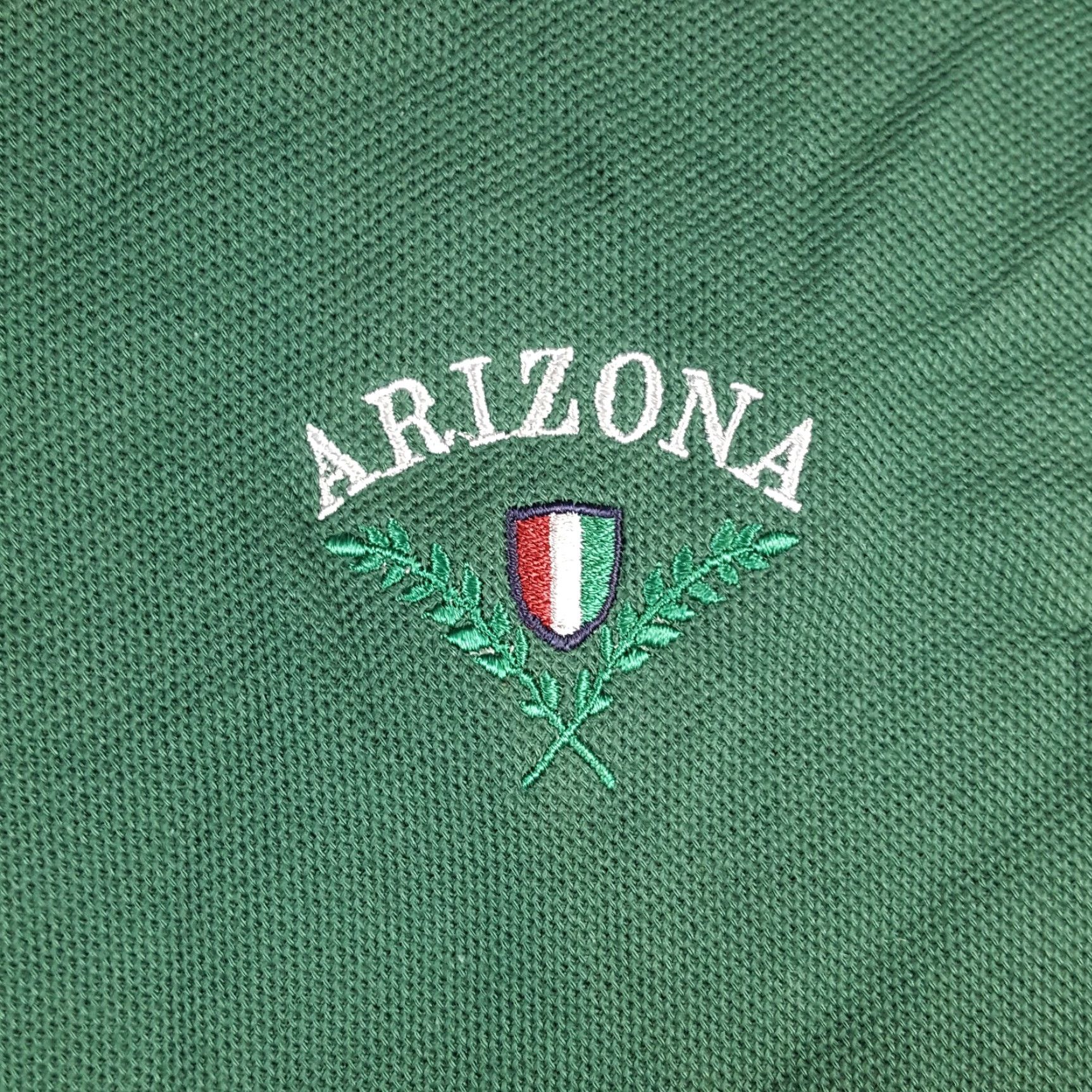 Vintage VINTAGE Arizona Golf Polo Shield Logo Men's Size M Green Preppy Collar Shirt Size US M / EU 48-50 / 2 - 3 Thumbnail