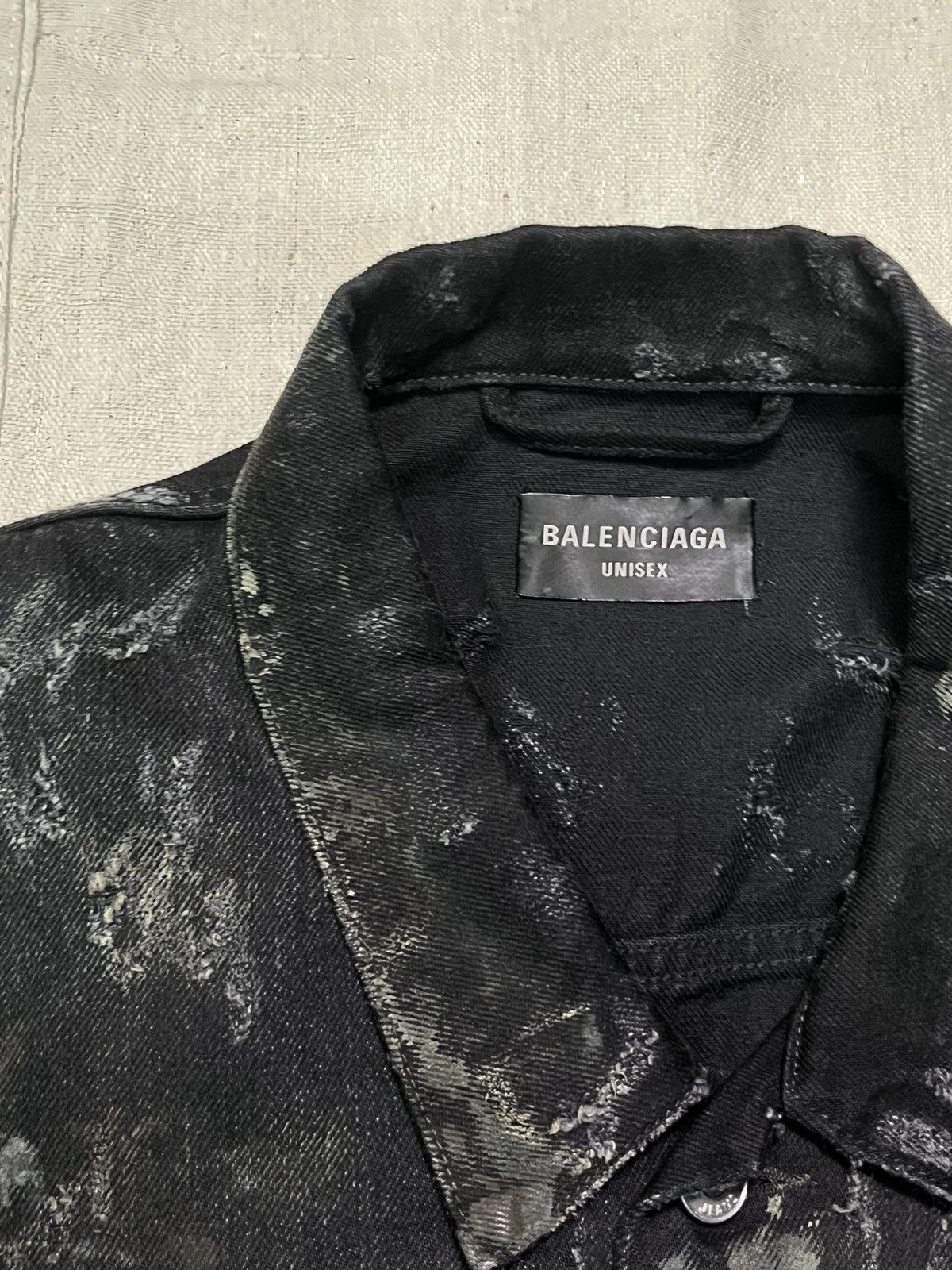 Balenciaga SS23 ‘Mud Show’ Super Destroyed Trucker Size US M / EU 48-50 / 2 - 5 Thumbnail