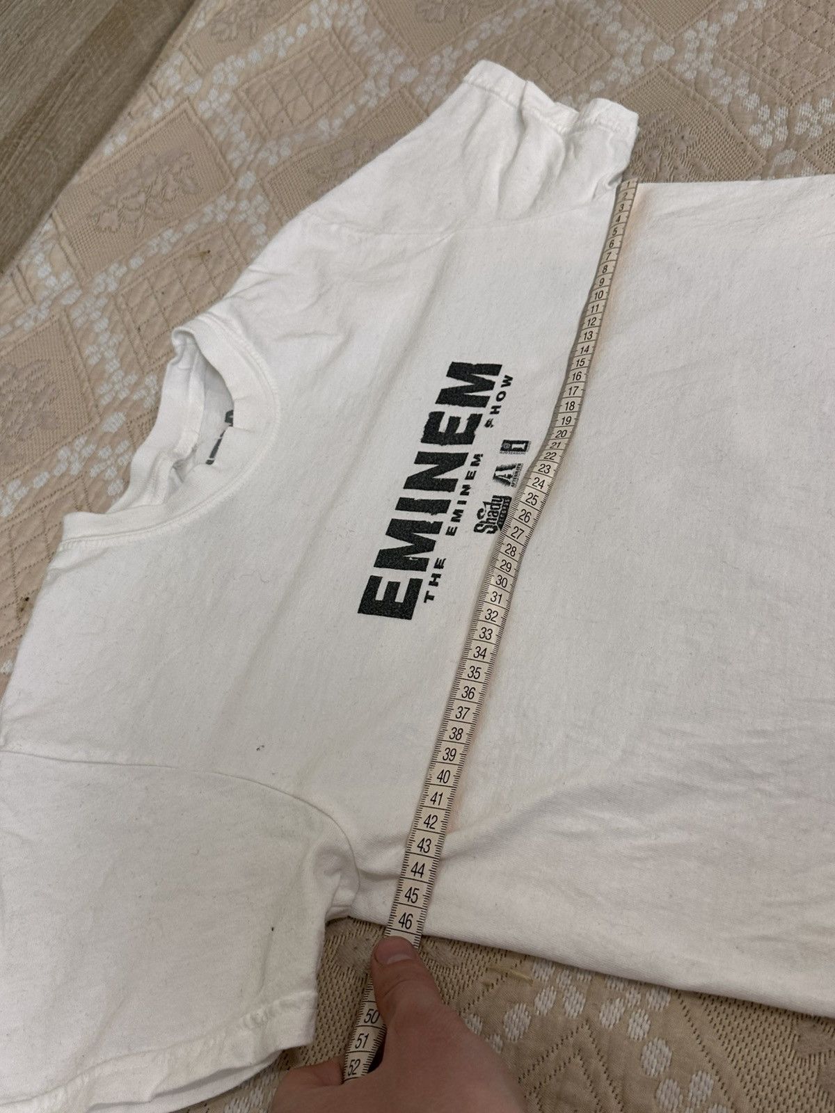 Eminem 🔥 The Eminem Show 2002 Vintage Rap T Shirt USA Tour Album Size US S / EU 44-46 / 1 - 6 Thumbnail