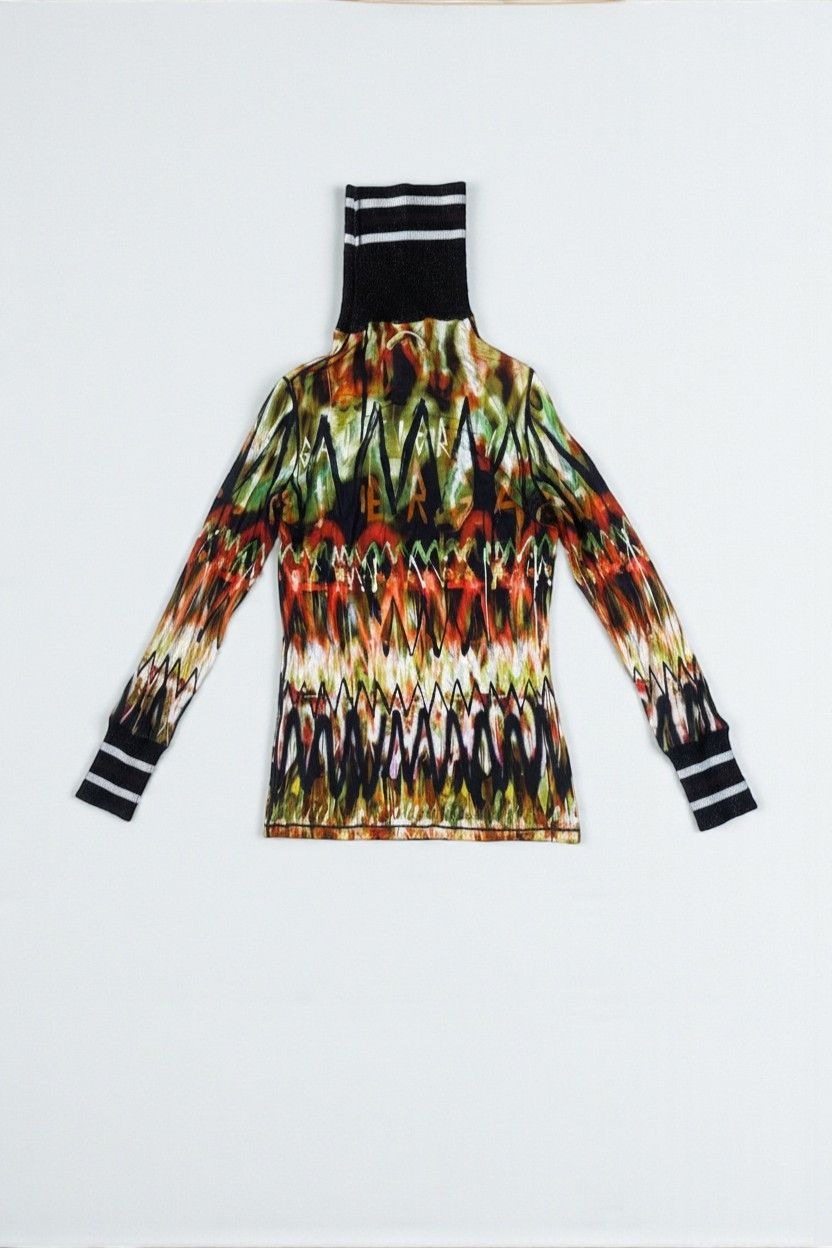 Jean Paul Gaultier Jean Paul Gaultier Maille turtleneck longsleeve top S Size S / US 4 / IT 40 - 3 Thumbnail