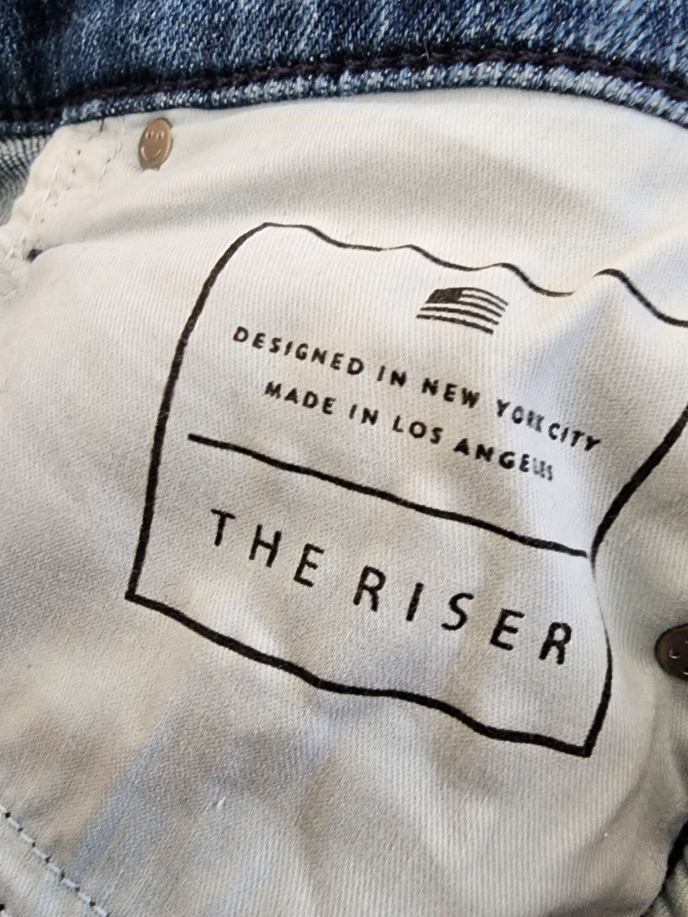 AYR AYR The Riser Skinny Jeans 27 Raw Hem NYC Premium Denim Size 27" / US 4 / IT 40 - 3 Thumbnail
