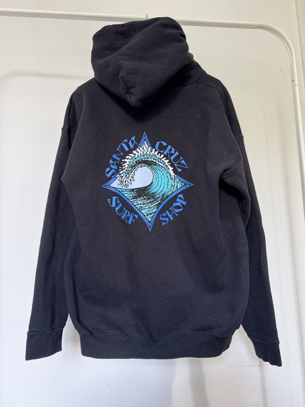 Santa Cruz Skateboards Vintage Santa Cruz Surf Printed Hoodie Size US XL / EU 56 / 4 - 1 Thumbnail