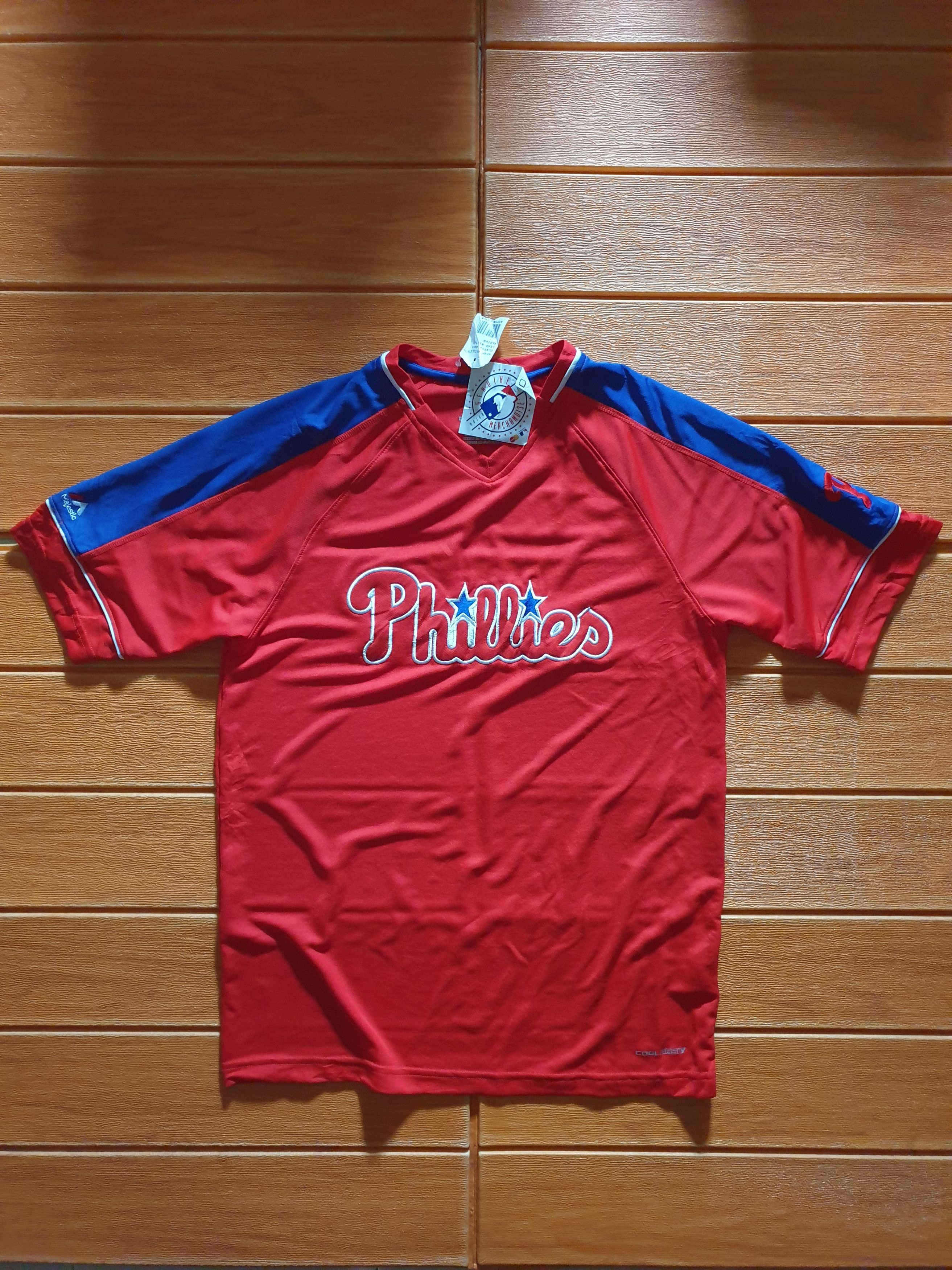 MLB 💥Phillies mlb red colour jersey Size US M / EU 48-50 / 2 - 1 Thumbnail