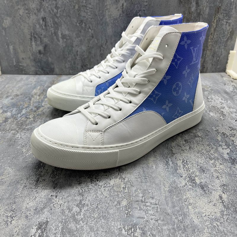 Louis Vuitton Louis Vuitton Tattoo Monogram Clouds Sneakers 0079 Size US 8 / EU 41 - 1 Thumbnail