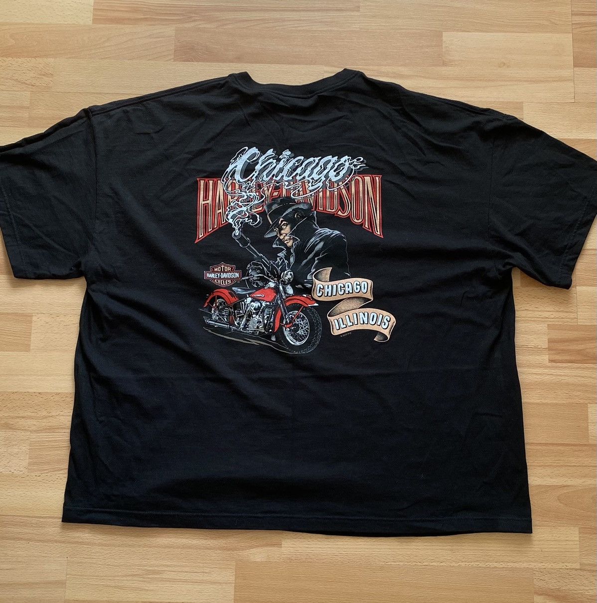 Harley Davidson VTG 2003 Harley Davidson Motorcycles Chicago Illinois Shirt Size US XXL / EU 58 / 5 - 1 Thumbnail
