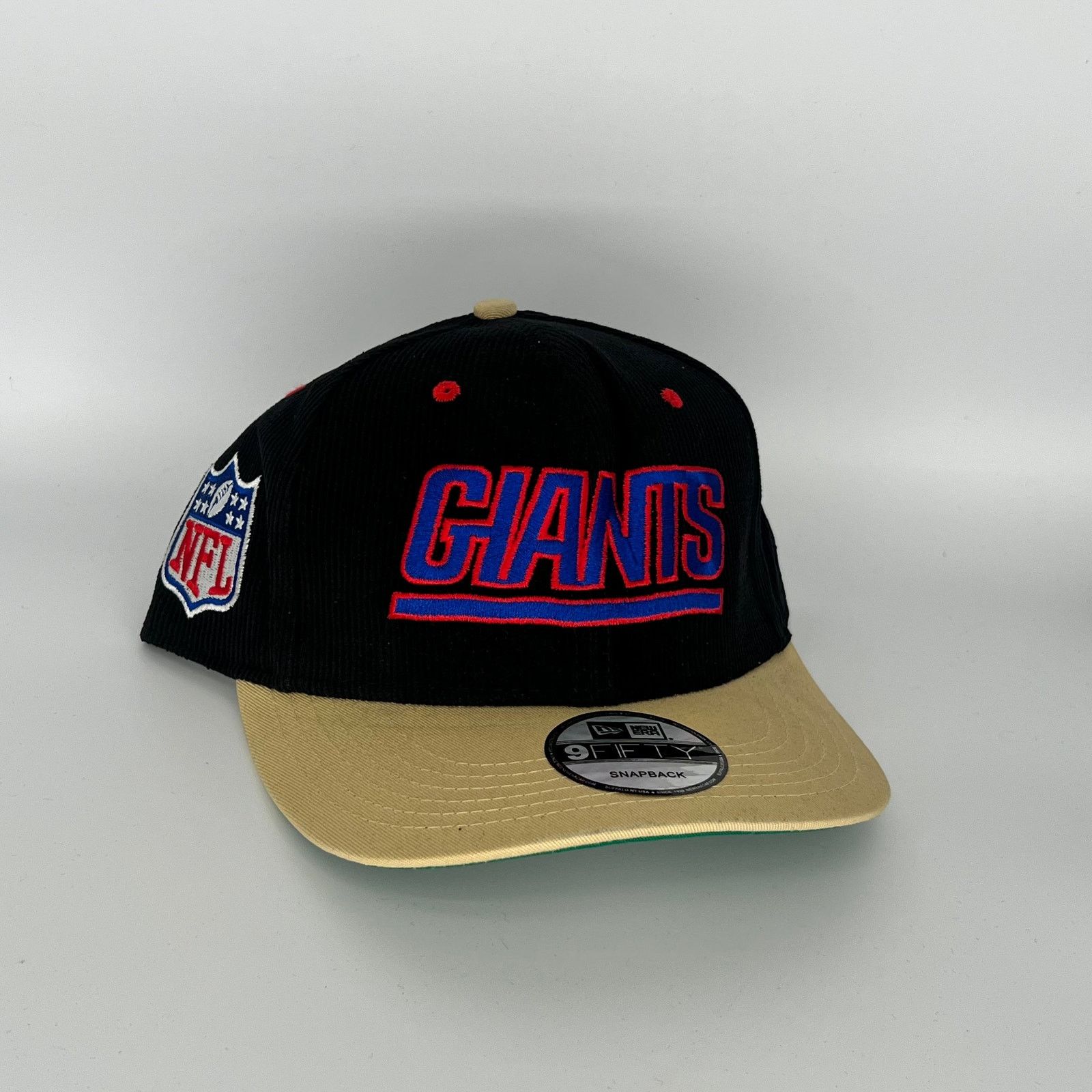 New Era Black Brown New York Giants NFL Logo Side Patch New Era NFL Size ONE SIZE - 1 Thumbnail