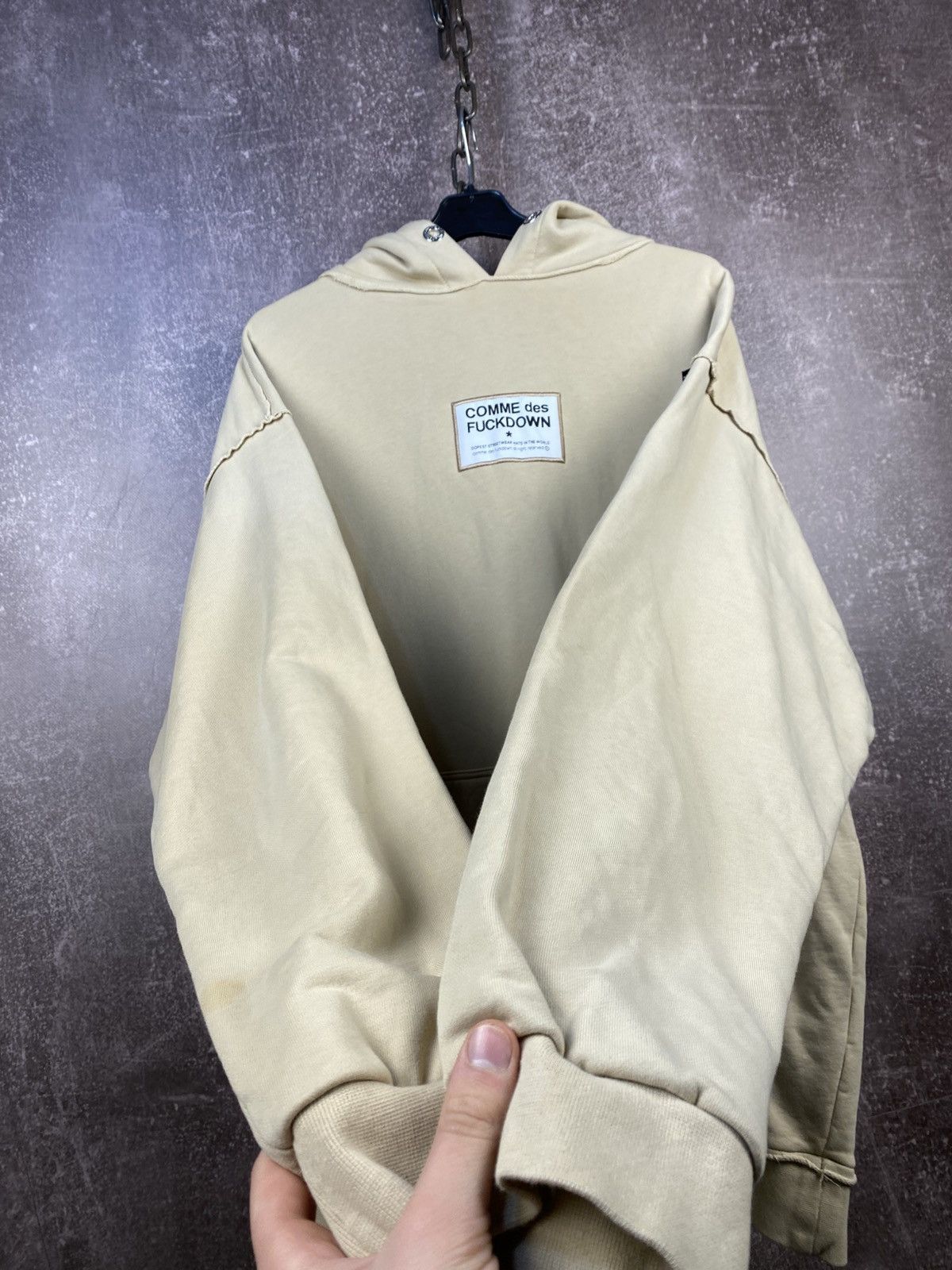 Comme Des Fuck Down Vintage Comme Des Fuck Down Hoodie Size US L / EU 52-54 / 3 - 3 Thumbnail