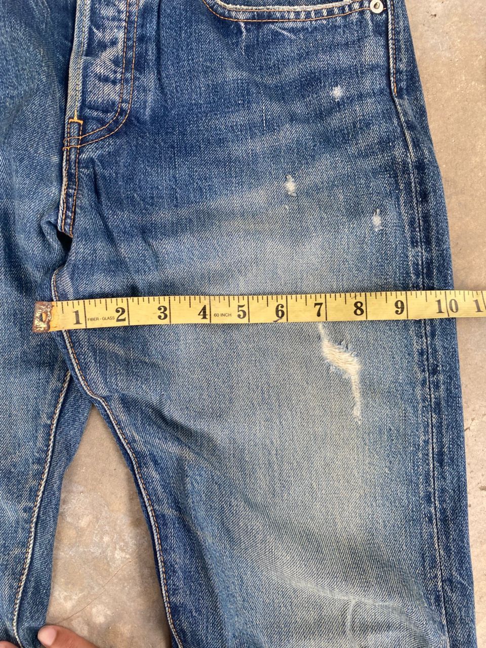 Japanese Brand 💥BEST OFFER💥VINTAGE SHIPS JET BLUE REDLINE SELVEGDE DENIM Size US 32 / EU 48 - 6 Thumbnail