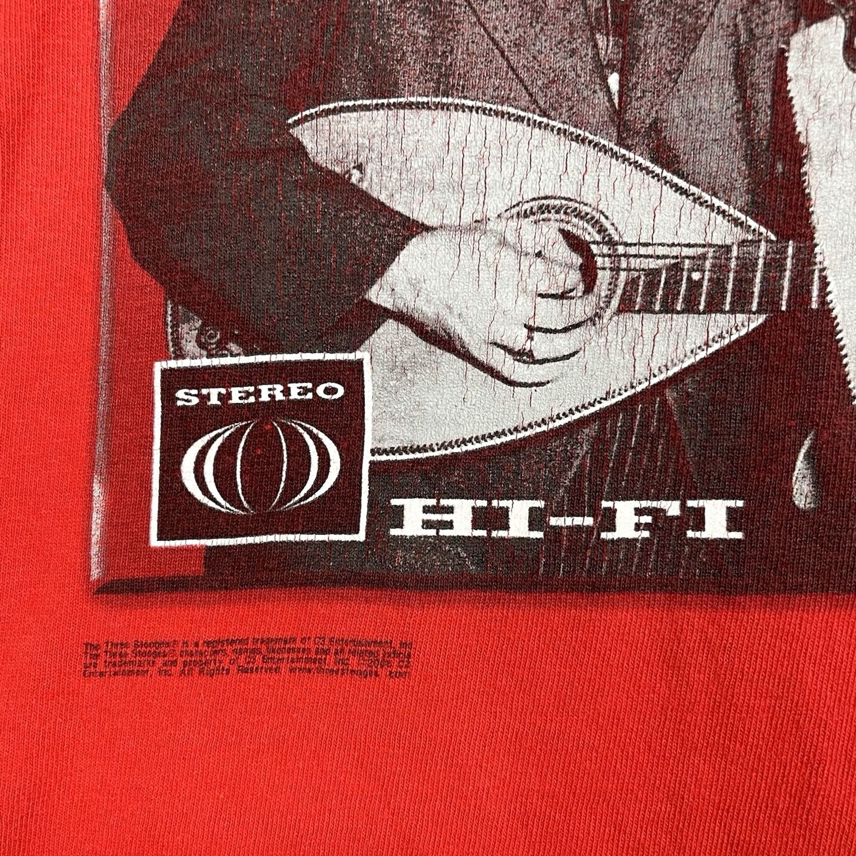 Vintage VINTAGE Three Stooges Shirt Mens XL Red Cotton T-Shirt Movie Comedy 2000s Size US XL / EU 56 / 4 - 6 Thumbnail