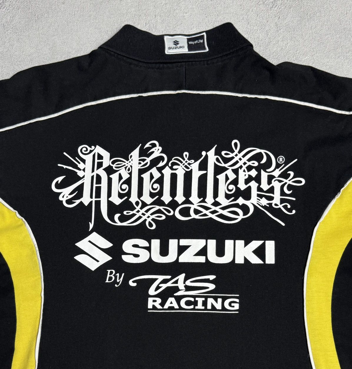 Vintage Suzuki Racing Team Polo Shirt Embroidered Big Logo Size US M / EU 48-50 / 2 - 9 Thumbnail