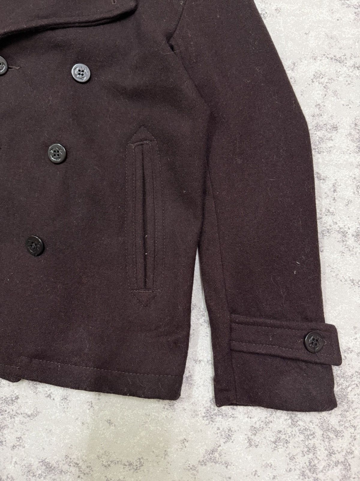 Vintage Vintage Uniformer Authentic Indvidual Garment Wool Peacoat Size US S / EU 44-46 / 1 - 5 Thumbnail