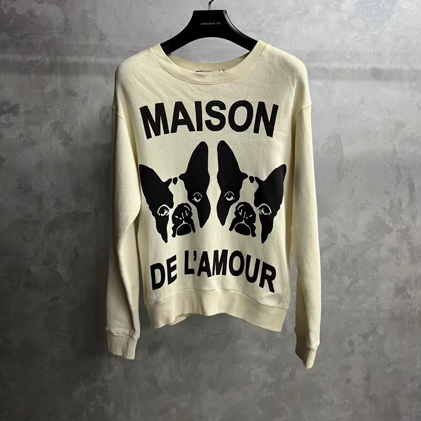 Gucci Gucci Beige GG Animal Print Long Sleeve Sweatshirt XS Size XS / US 0-2 / IT 36-38 - 1 Thumbnail