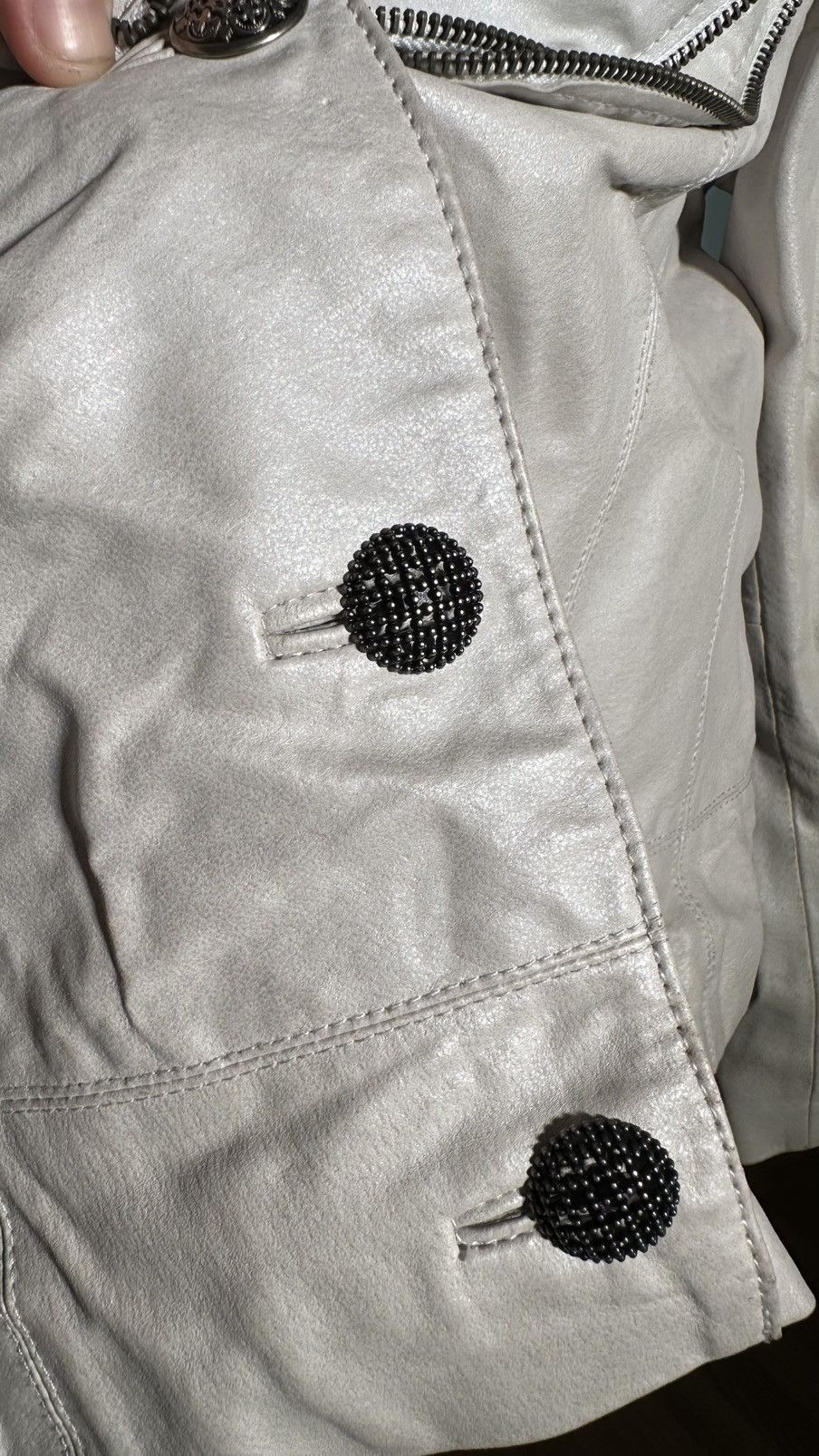 Vintage Sao paulo leather jacket women vintage Size XL / US 12-14 / IT 48-50 - 8 Thumbnail
