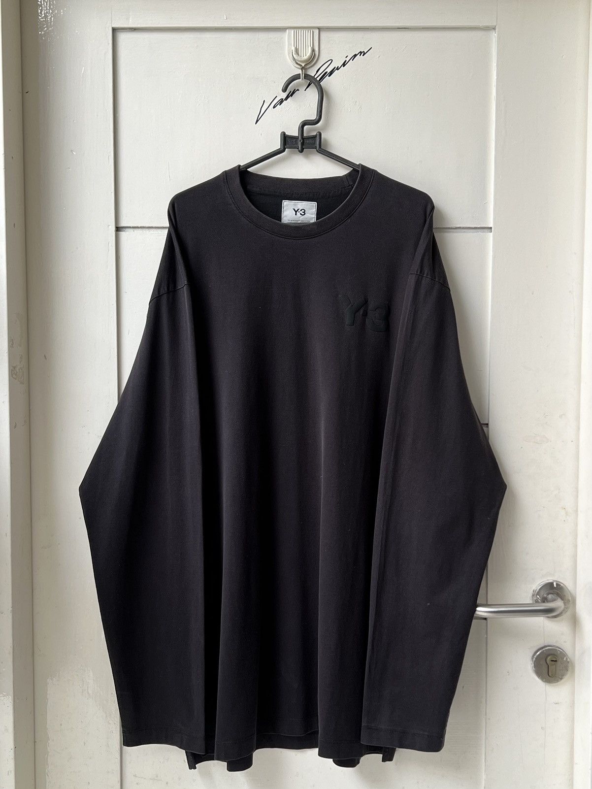 Yohji Yamamoto Y-3 Yohji Yamamoto Black T-shirt Size US L / EU 52-54 / 3 - 10 Thumbnail