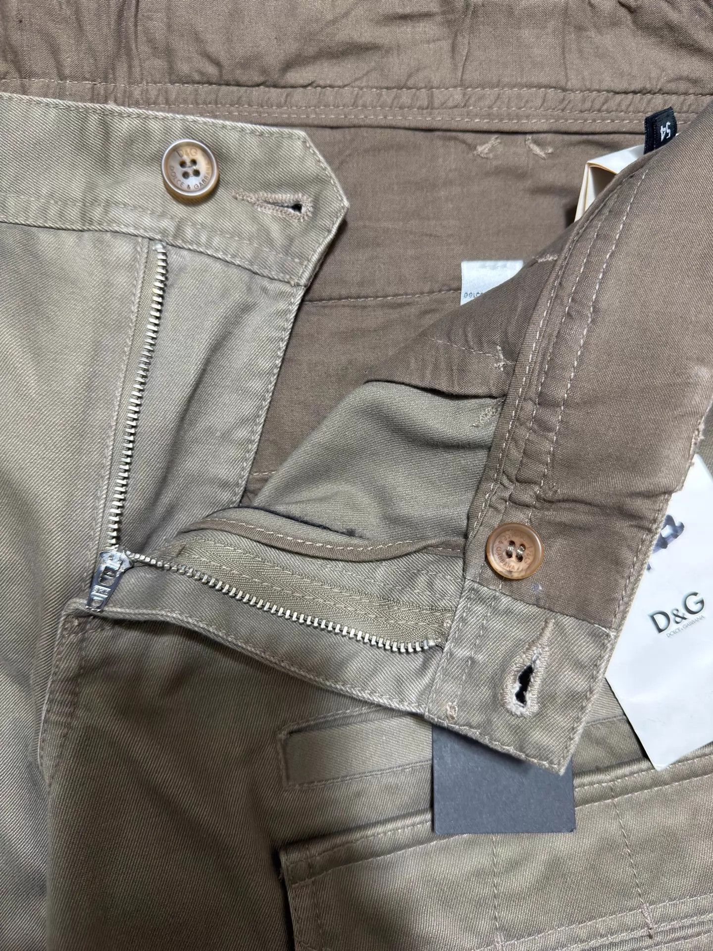 Dolce & Gabbana DG Khaki Slim Cargo Pants 54 Size US 38 / EU 54 - 5 Thumbnail