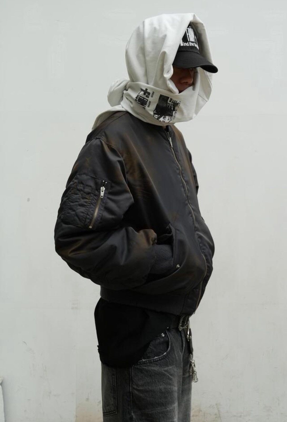 Other Far Archive Vintage washed bomber jacket Size US M / EU 48-50 / 2 - 3 Thumbnail