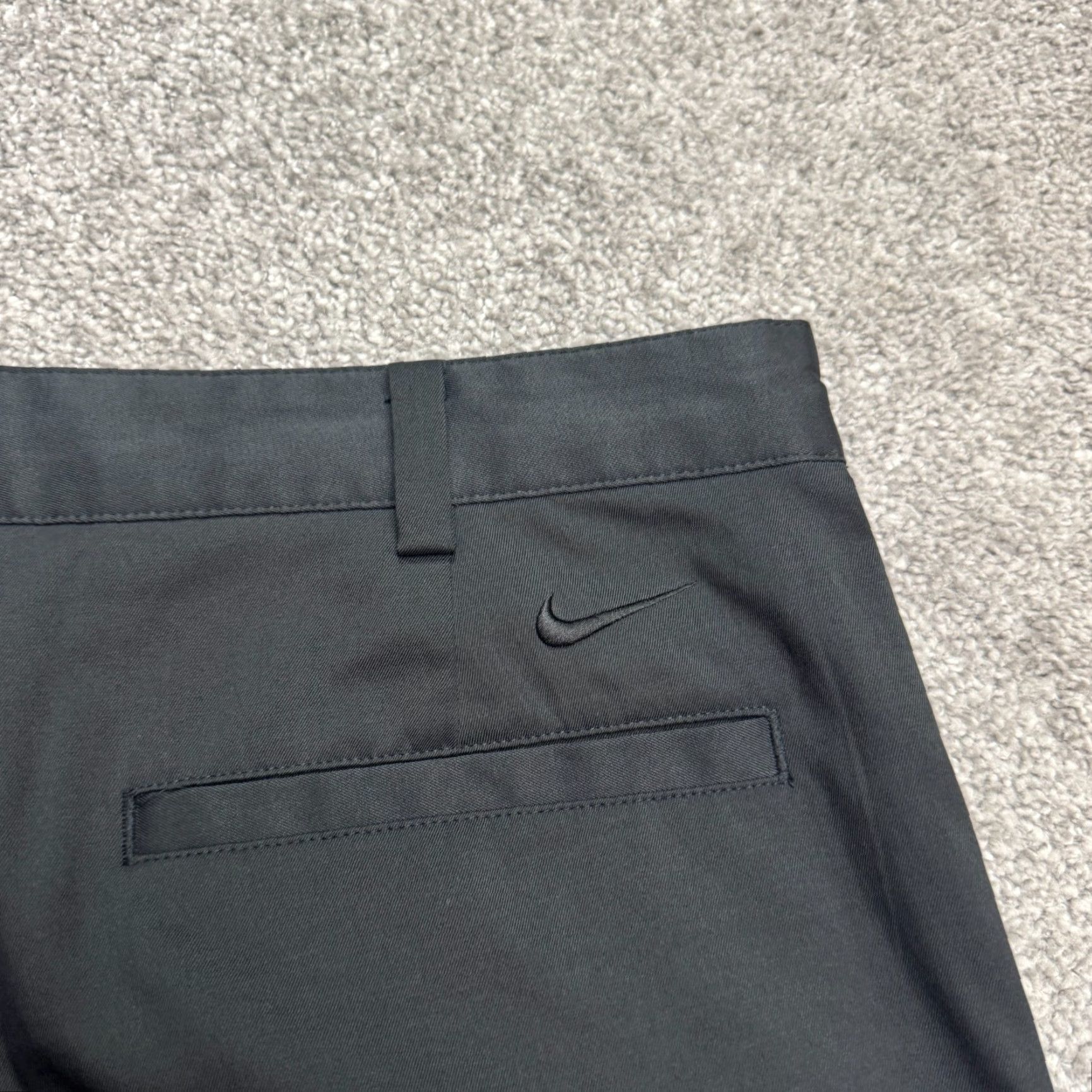 Nike Nike Dri-Fit Golf Chino Shorts Men 32 Black Flat Front Stretch Activewear Preppy Size US 32 / EU 48 - 3 Thumbnail
