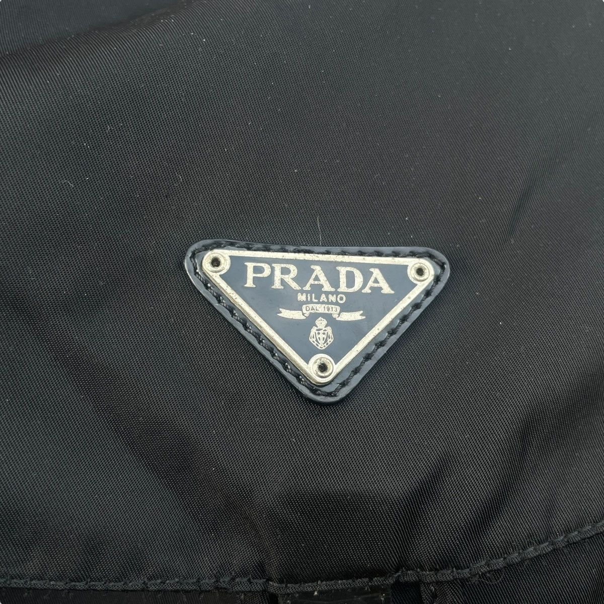 Prada Prada Re-Nylon Vintage 1978 Triangle Logo Rucksack Backpack Size ONE SIZE - 6 Thumbnail