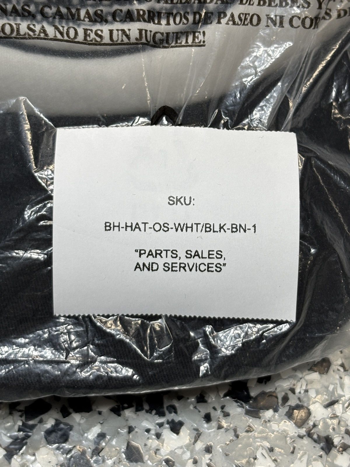 Billy Hill 2021 Billy Hill Black/White “PS&S” Trucker Mesh Hat OSFM Size ONE SIZE - 8 Thumbnail