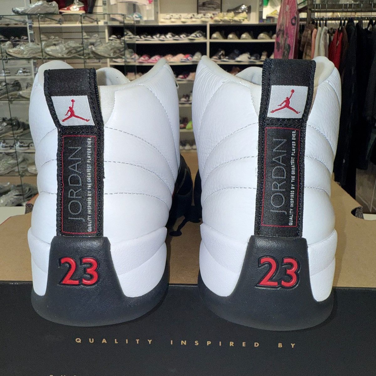 Jordan Brand Size 9.5 - Air Jordan 12 Retro Taxi Flip - CT8013-162 Size US 9.5 / EU 42-43 - 3 Thumbnail