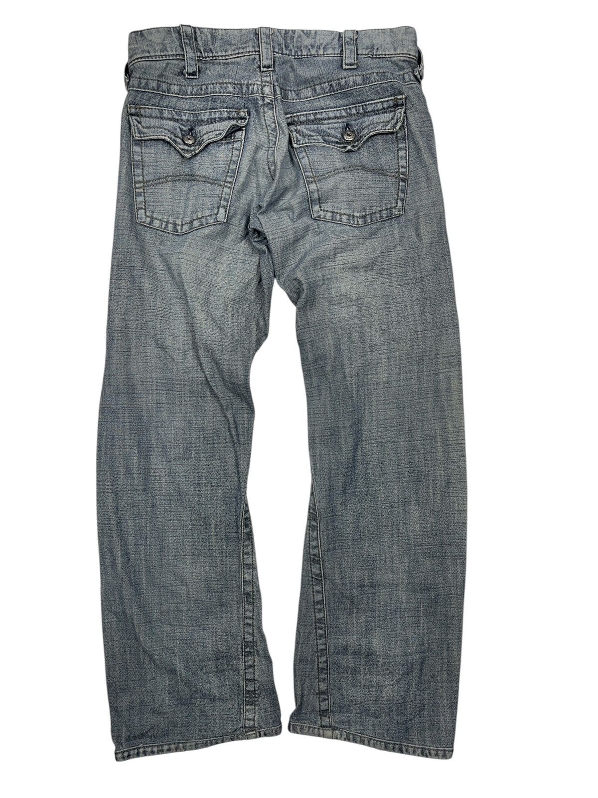 Armani Vintage Armani Flared Low Rise Jeans Indigo Series 005 Size US 32 / EU 48 - 2 Thumbnail