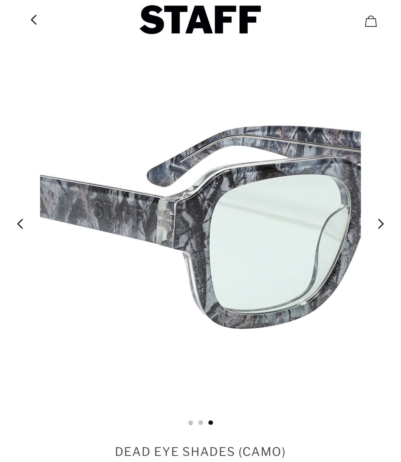 STAFF WORKFORCE Staff dead eye shades (camo) Size ONE SIZE - 3 Thumbnail