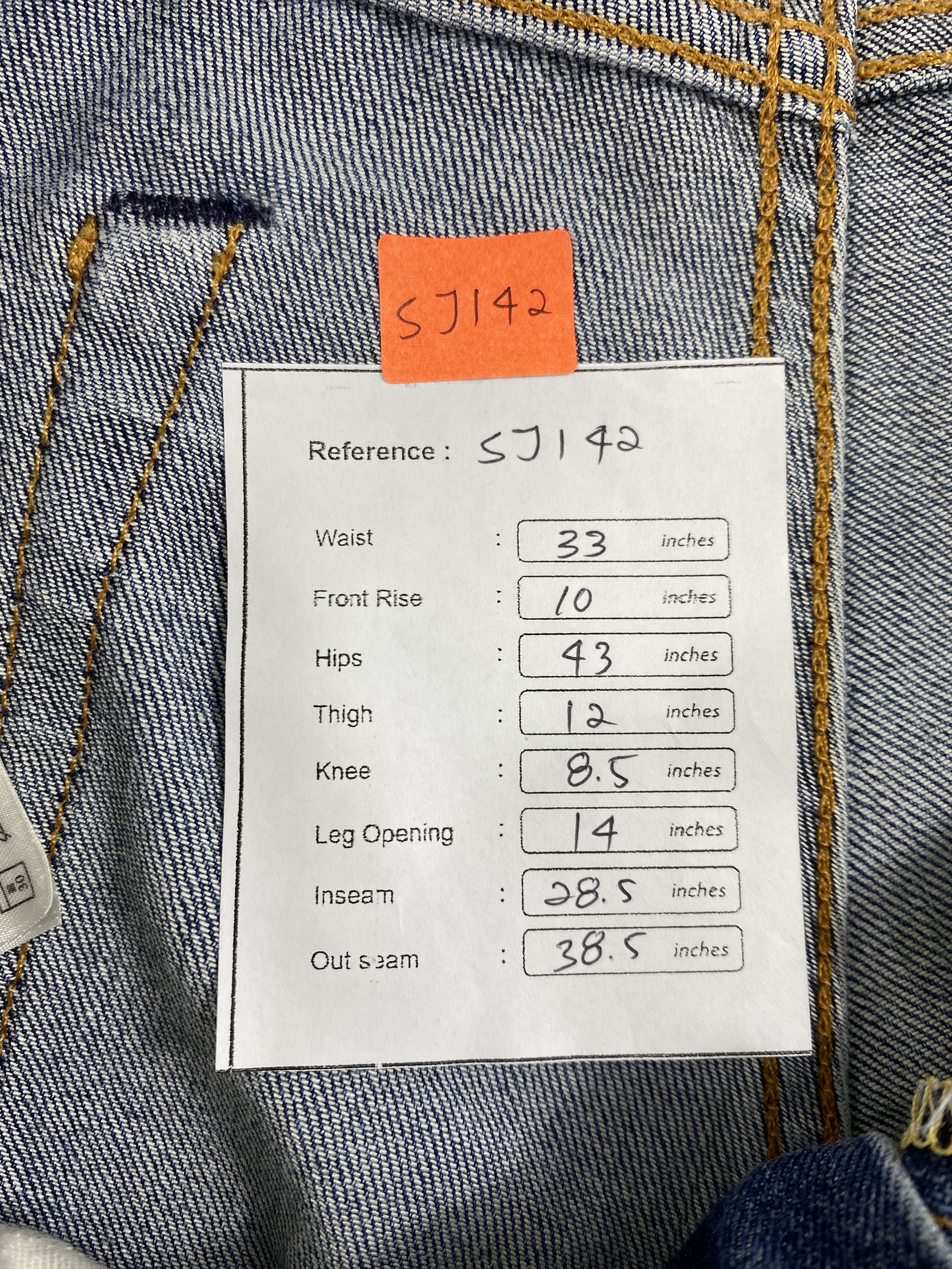 Levi's Distressed Blue Levi's 511 Jeans 33x28.5 Denim -SJ142 Size US 33 - 8 Thumbnail
