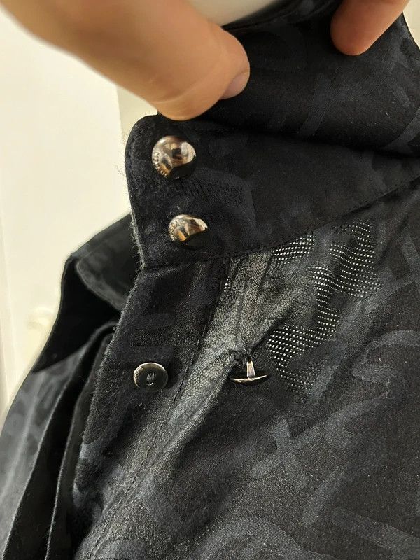 Versus Versace Versus Versace silk black shirt vintage Size XL / US 12-14 / IT 48-50 - 10 Thumbnail