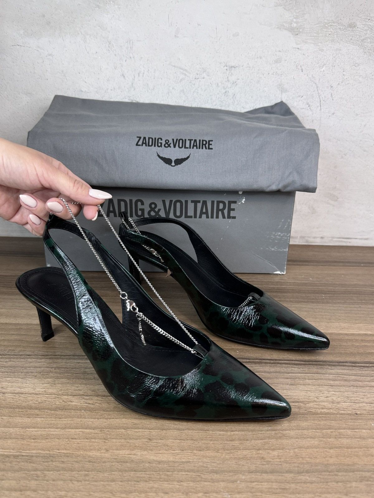 Zadig & Voltaire Beautiful heeled shoes zadig & voltaire size 8 Size US 8 / IT 38 - 4 Thumbnail