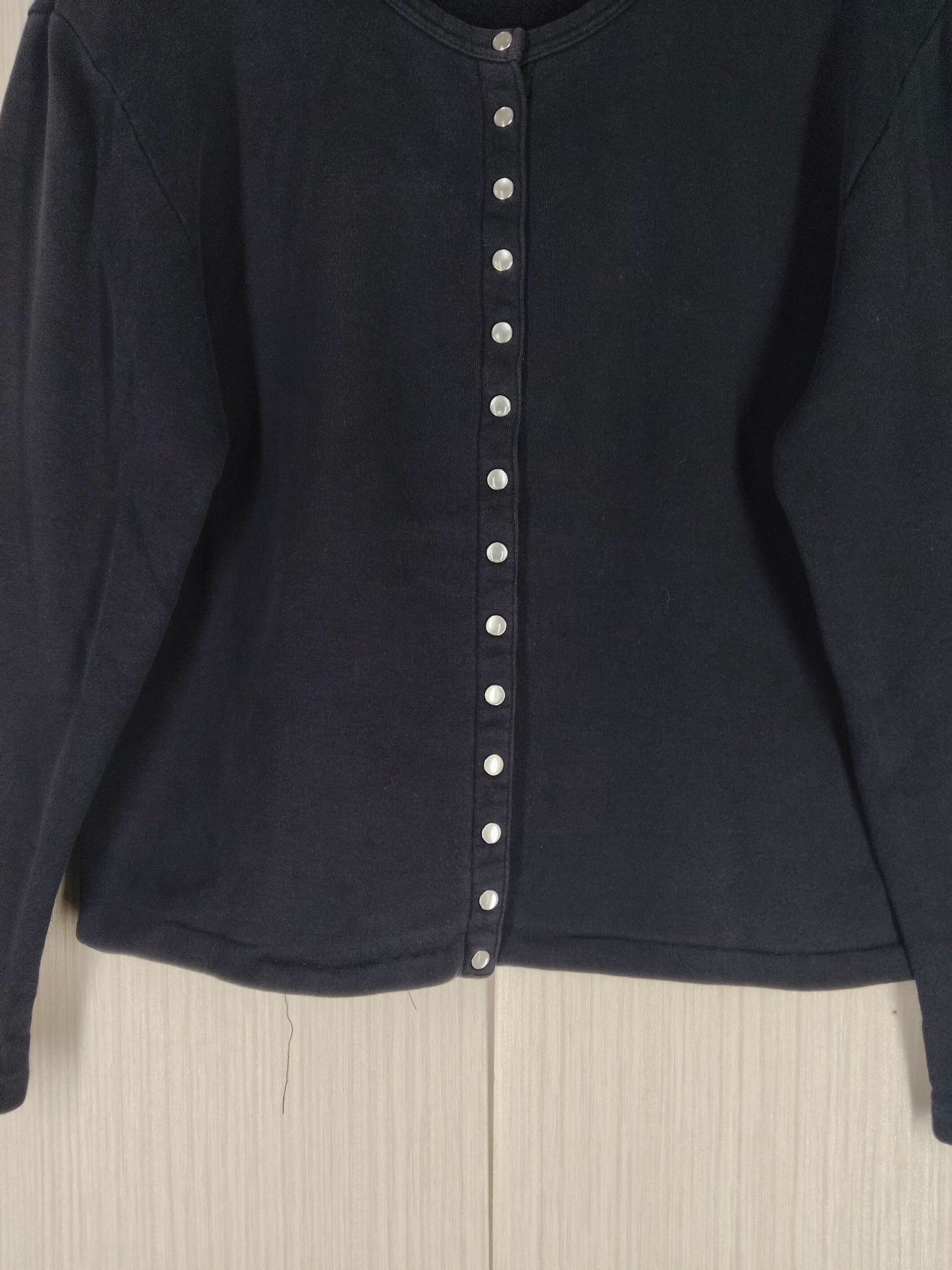 agnes b. Rare Vintage Agnes B. Paris Snap Button Cardigan Size S / US 4 / IT 40 - 2 Thumbnail