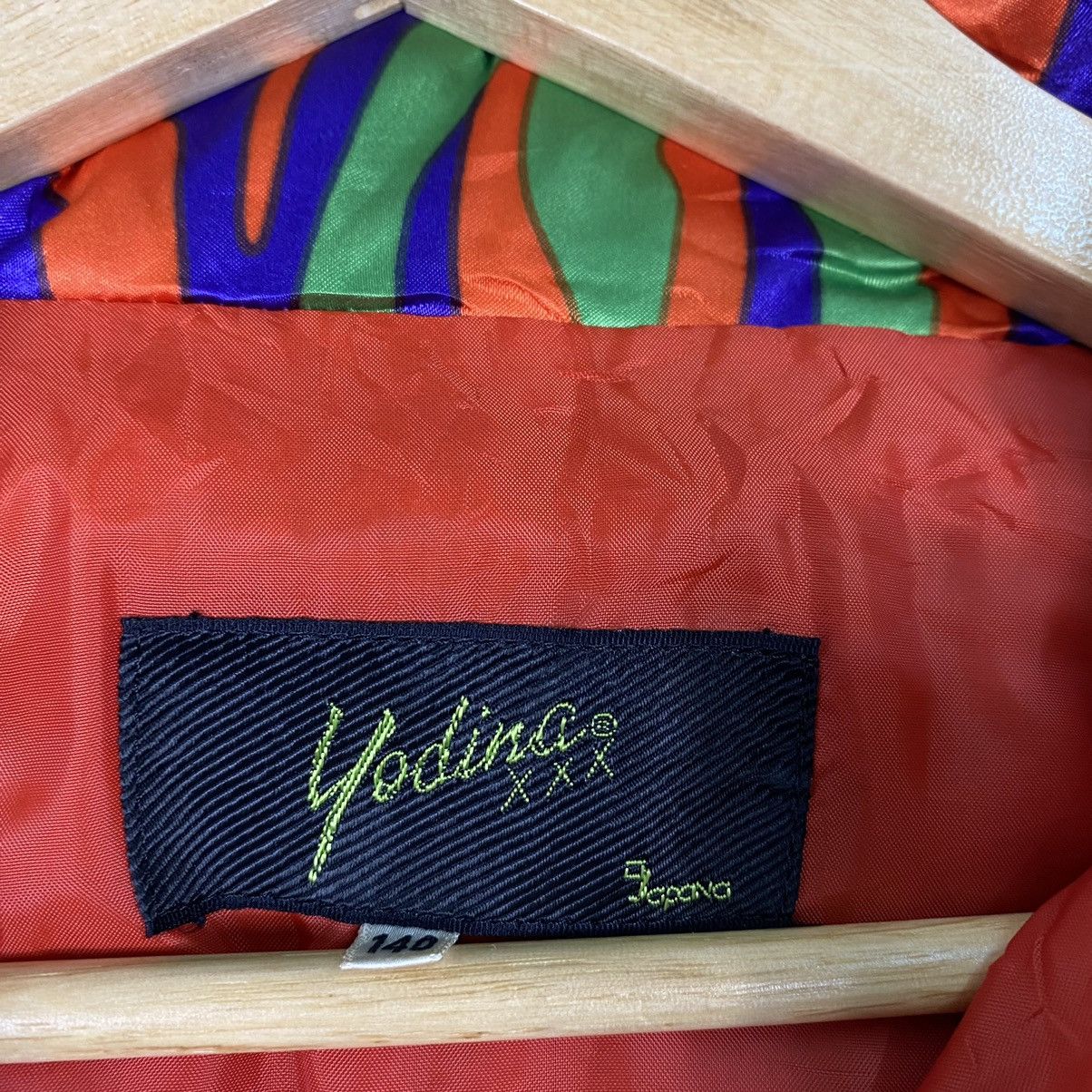 Japanese Brand Yodina xxx Hoodie Ski Jacket Multicolour Size US S / EU 44-46 / 1 - 11 Thumbnail