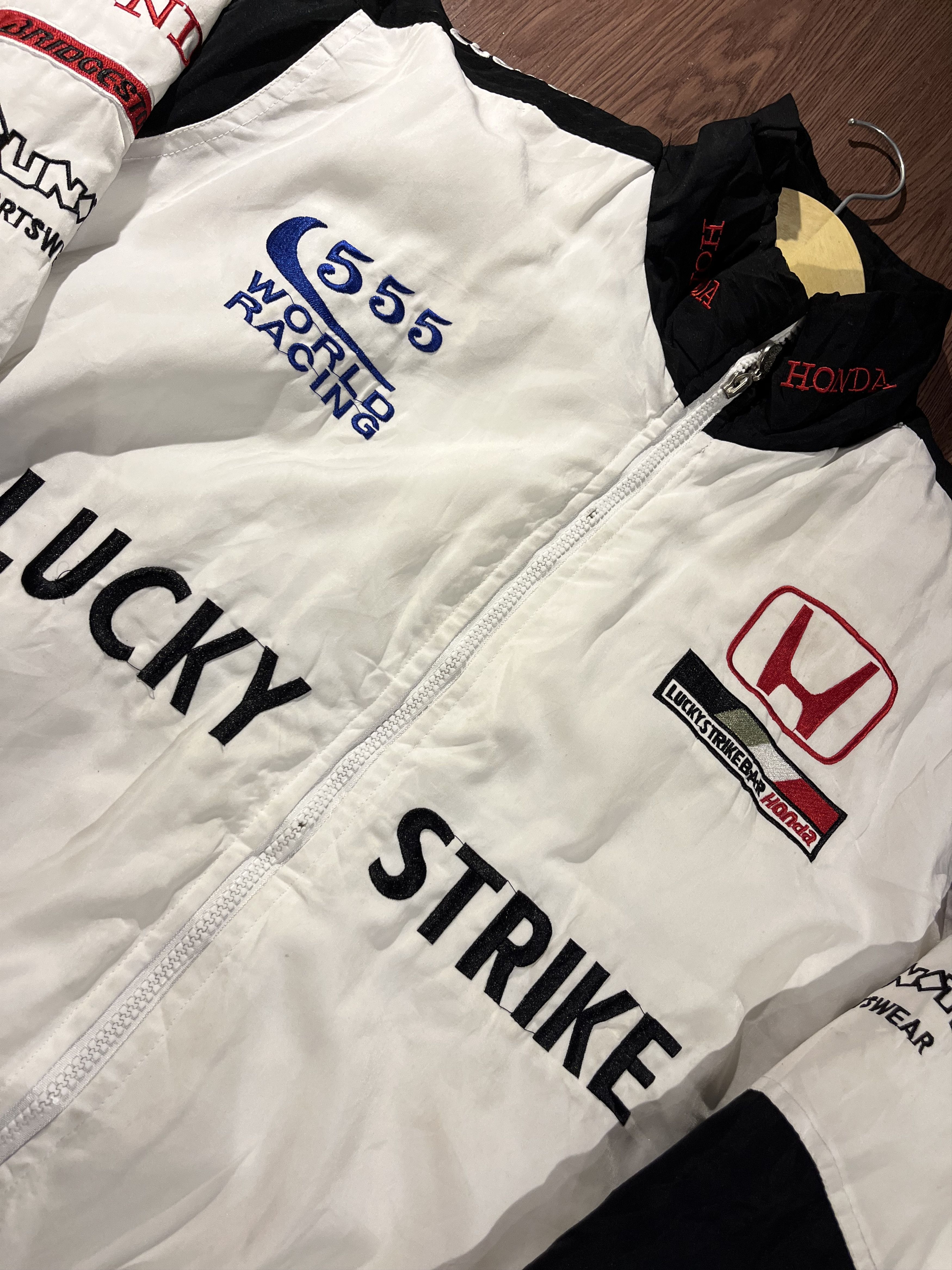Honda Honda BAR Lucky Strike F1 Team Racing Jacket | Grailed