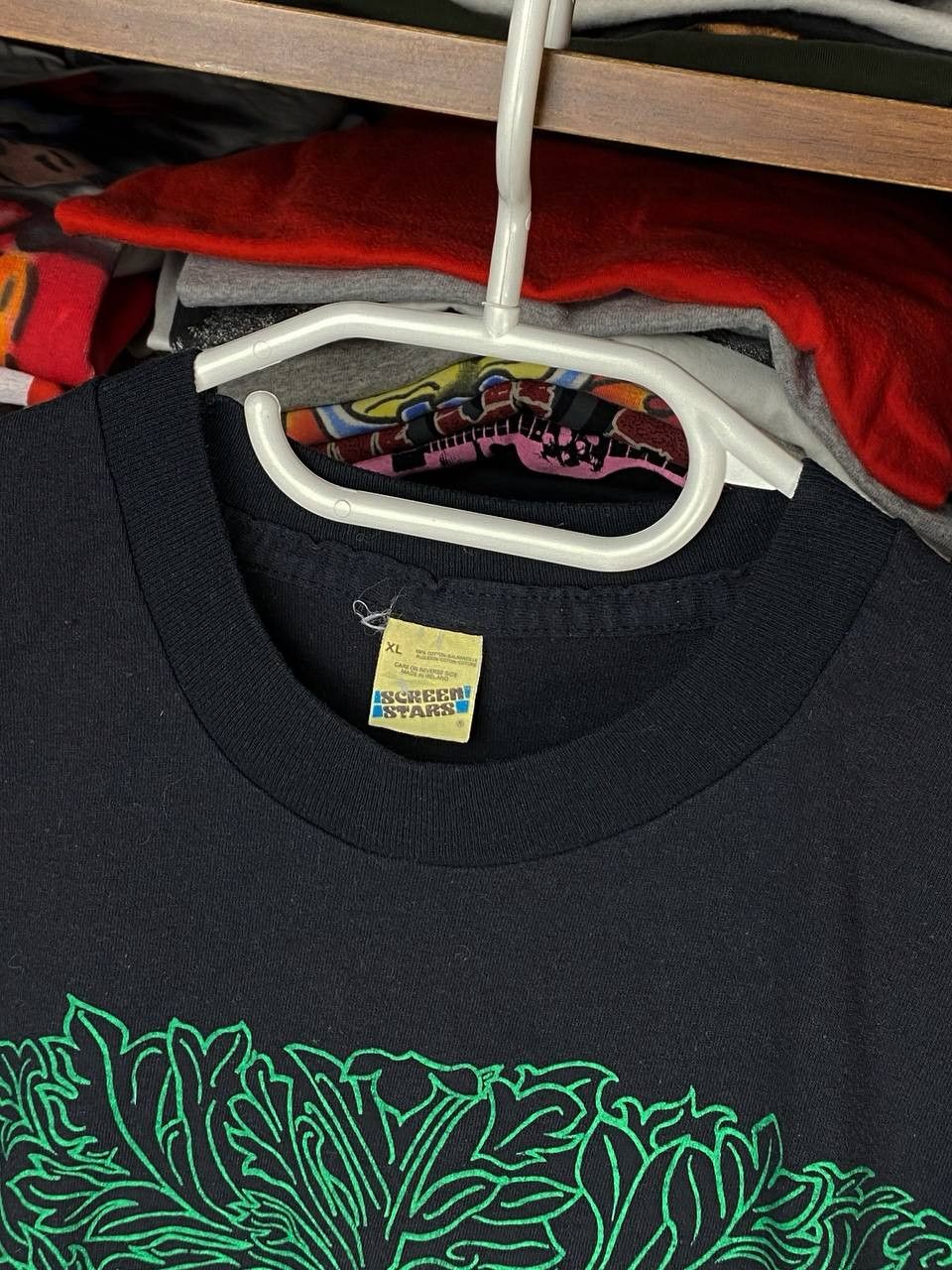Vintage Vintage Tree Roots Face 90s Graphic y2k Tee Size US XL / EU 56 / 4 - 7 Thumbnail