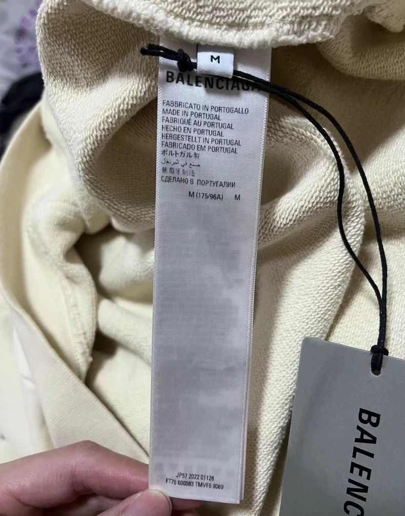Balenciaga balenciaga logo embroidered hoodie sweatshirt Size US M / EU 48-50 / 2 - 4 Thumbnail