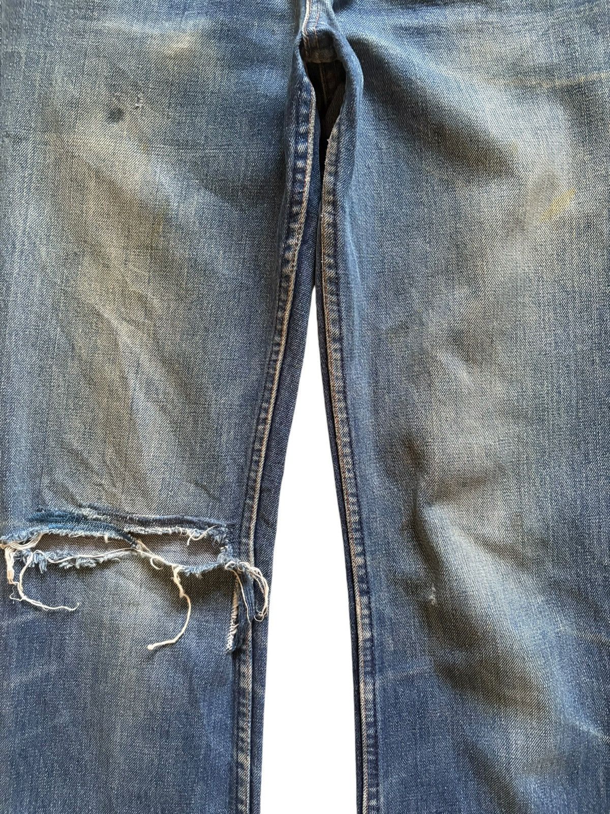 Levi's Vintage 80s Levis Orange Tab Flare Jeans Button #16 Size US 31 - 5 Thumbnail