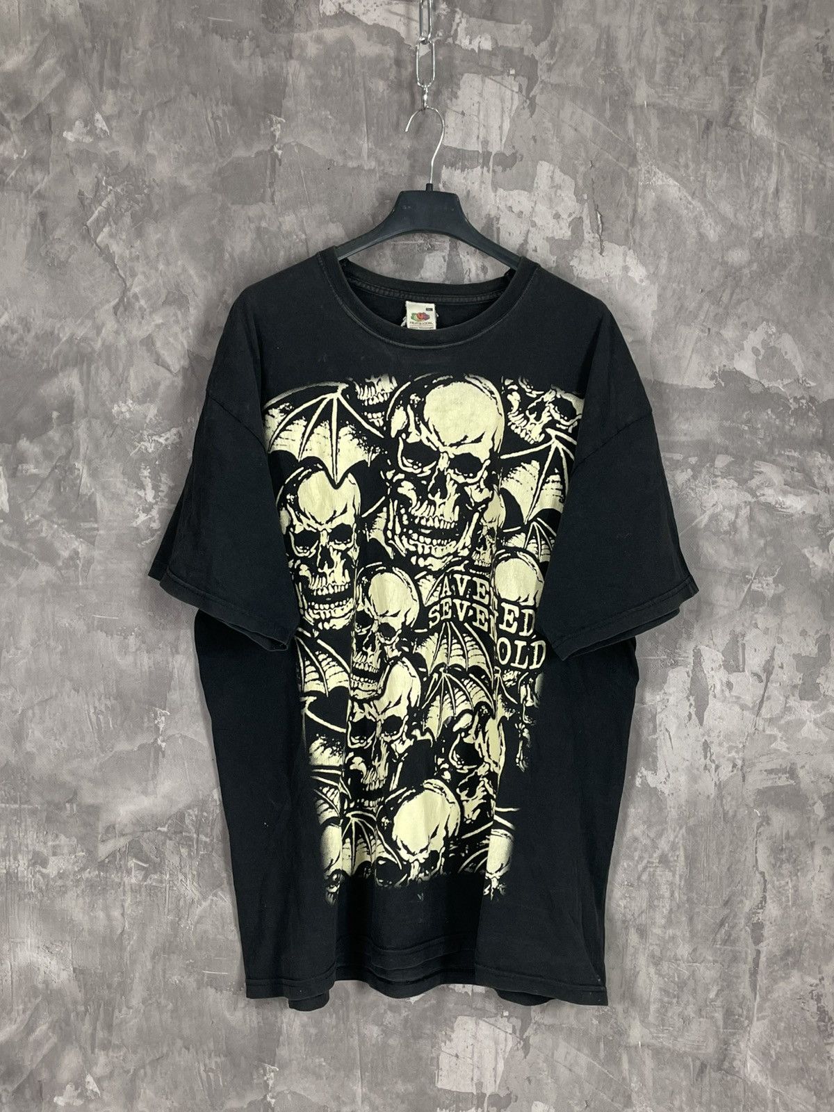 Band Tees Crazy vintage cyber Y2k skull graphic emo goth t-shirt Size US XL / EU 56 / 4 - 1 Thumbnail