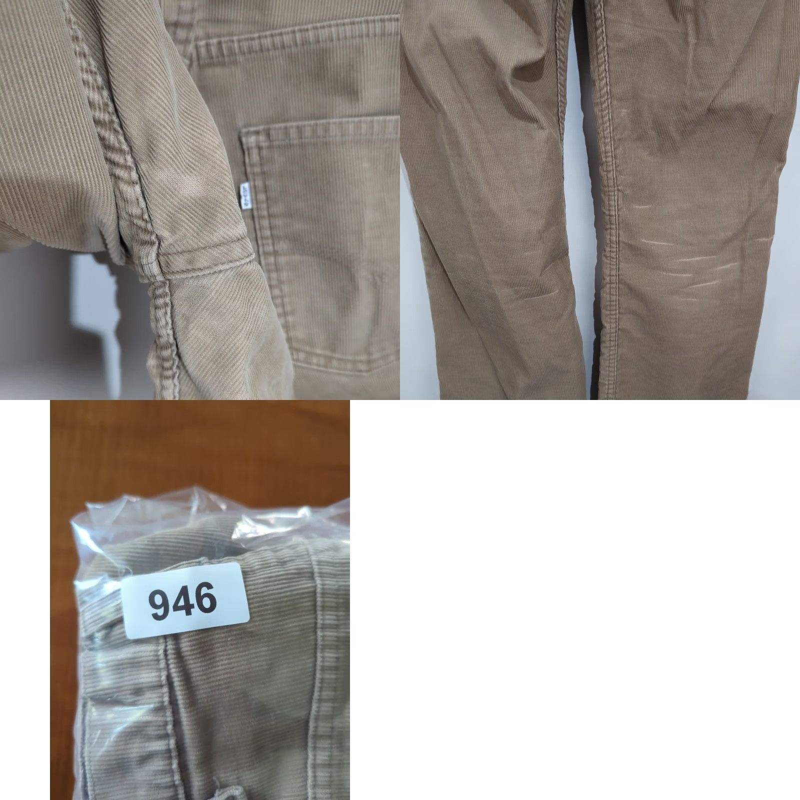 Levi's VINTAGE Levi's 517 Corduroy Jeans 34x30 Bootcut Tan Levi Strauss USA Made 5-Pocket Button Zip Mens Size US 34 / EU 50 - 10 Thumbnail