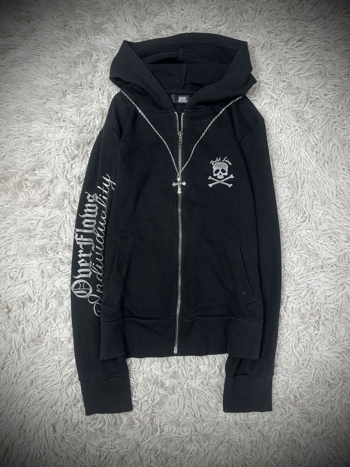 Hysteric Glamour rare 2000s japanese brand R.R hysteric skull hoodie Size US M / EU 48-50 / 2 - 1 Thumbnail