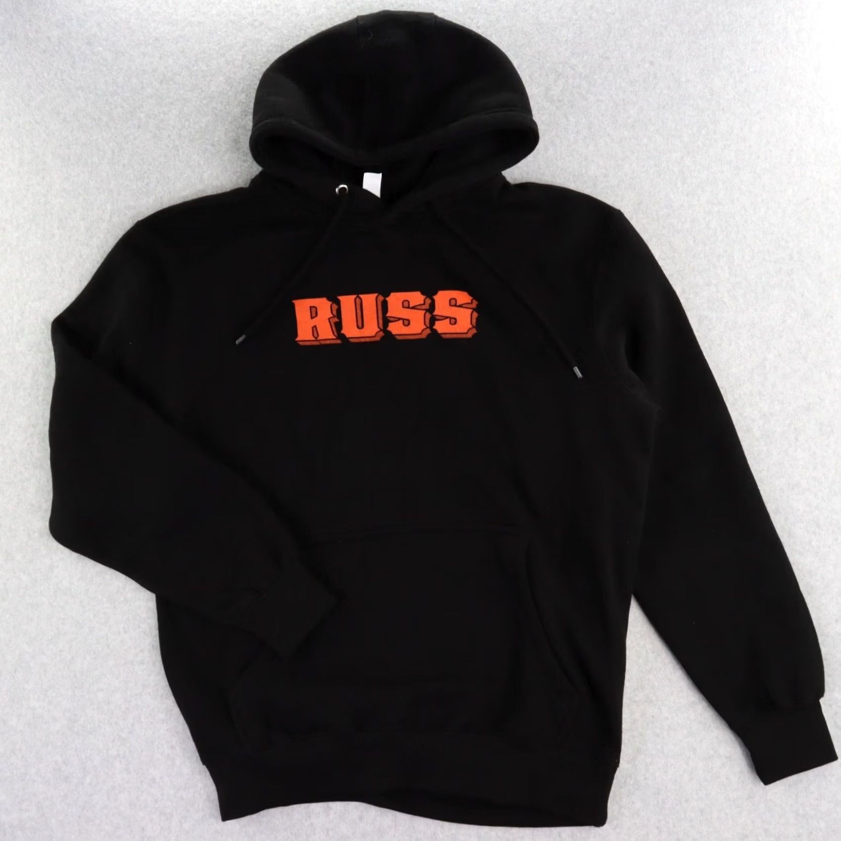 Vintage RUSS face Hoodie RARE Size Medium Red Rapper Rap Hip Hop Pullover Black Nike Shirt Size US M / EU 48-50 / 2 - 5 Thumbnail