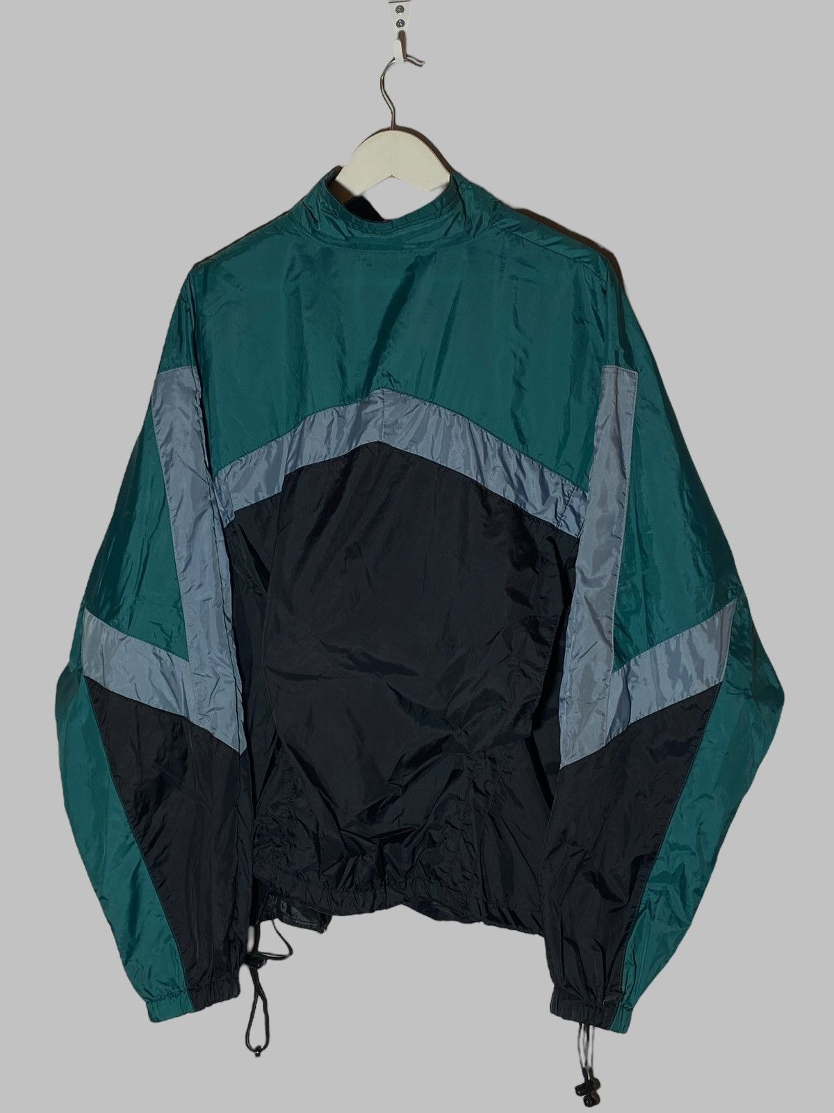 Nike 🔥 Y2K NIKE COLORBLOCK WINDBREAKER TECH RUNNER HACKERMAN VIBE Size US XL / EU 56 / 4 - 2 Thumbnail