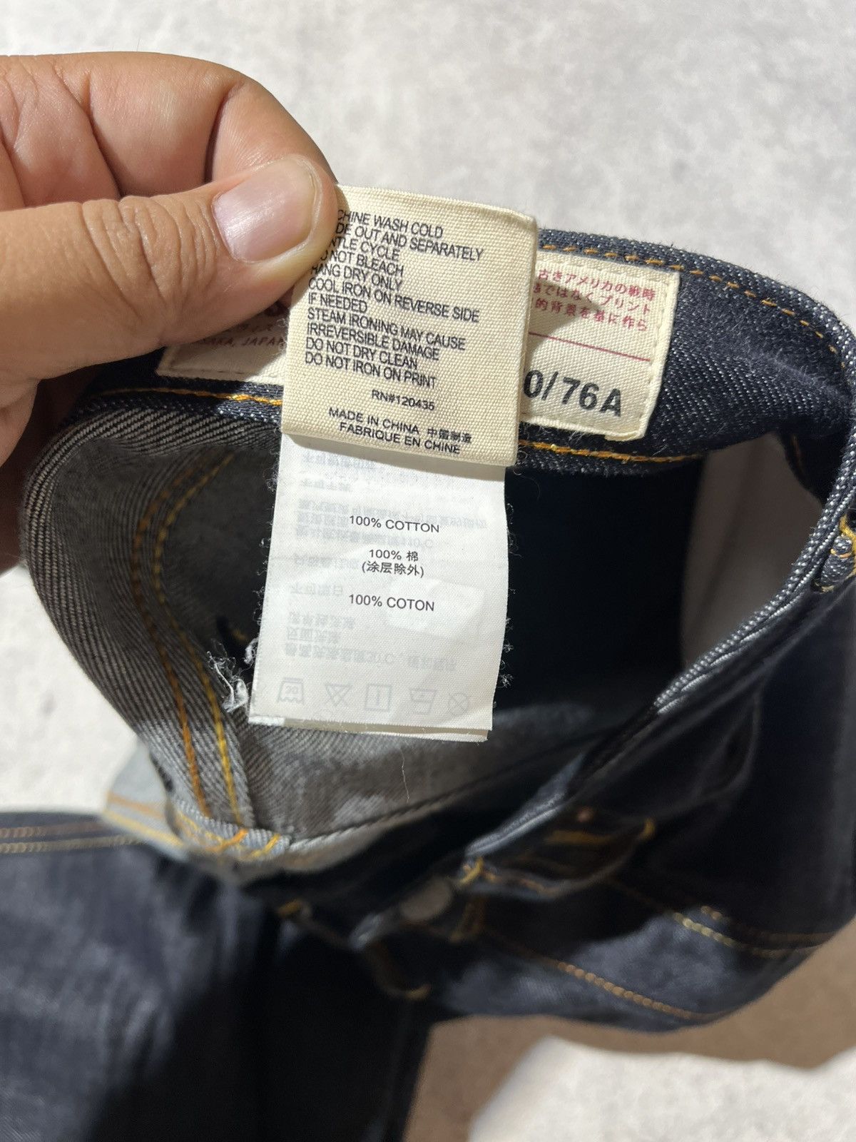 Evisu EVISU Logo pocket Salvage Size US 31 - 12 Thumbnail