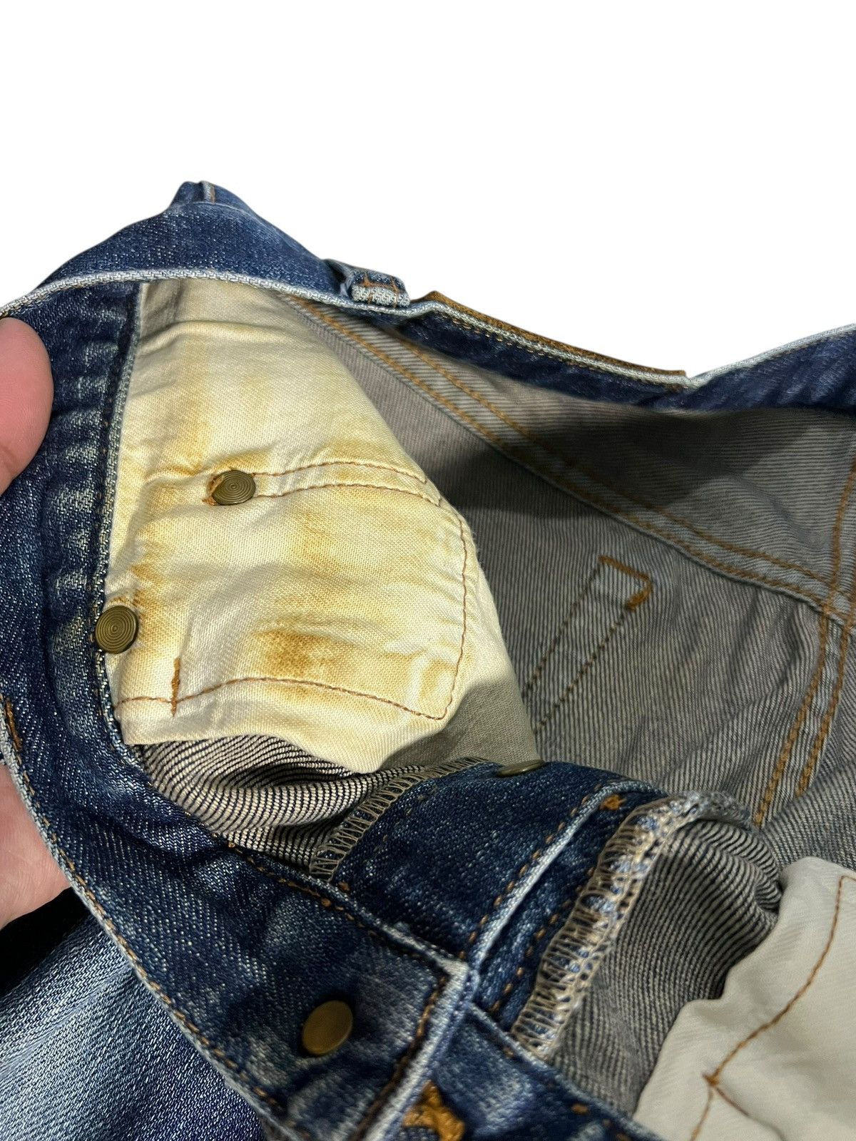 Hysteric Glamour Vintage Hysteric Glamour Low Rise Blue Jean Japan Size US 30 / EU 46 - 11 Thumbnail