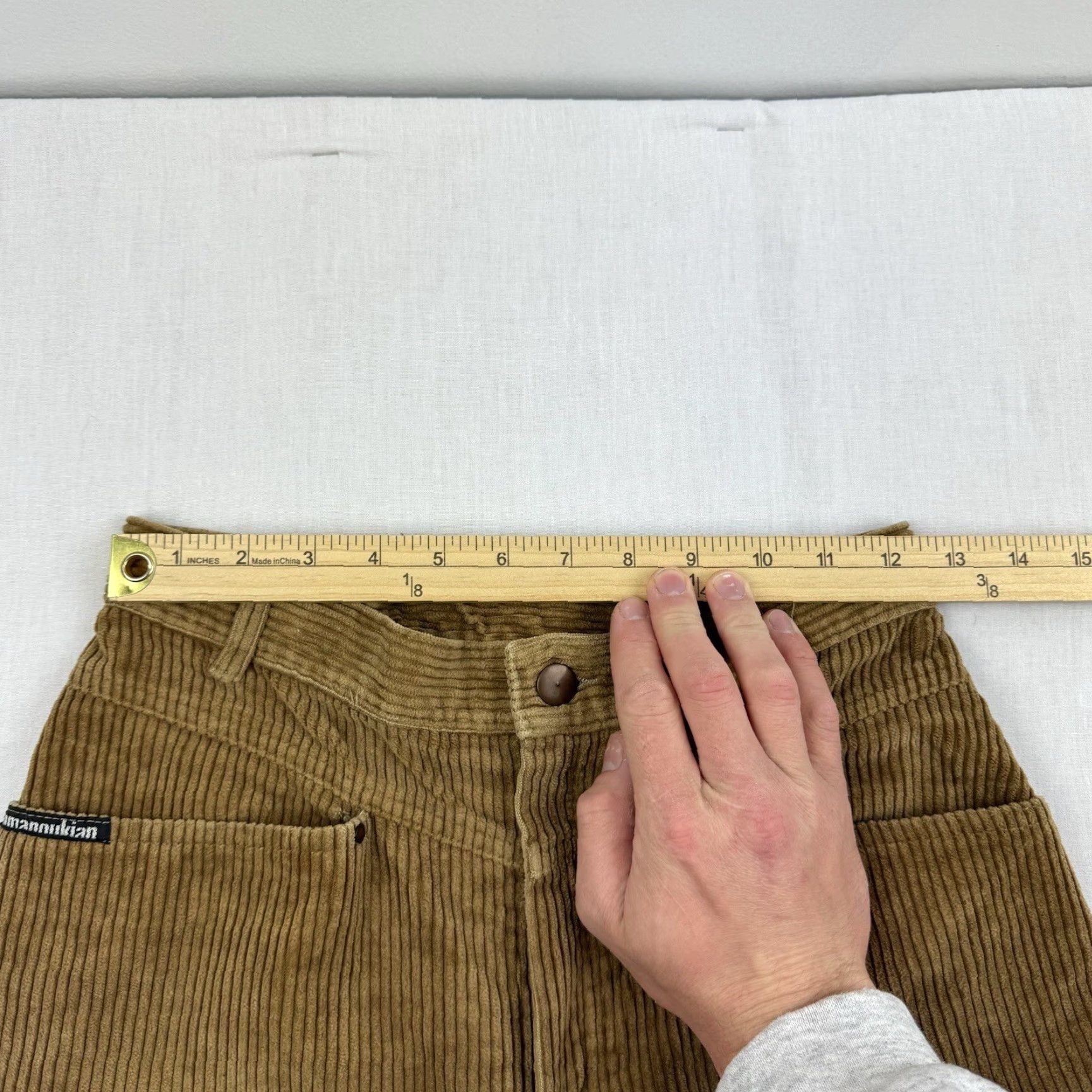 Vintage VINTAGE Alain Manoukian Corduroy Pants Womens 24 Tan 80s 70s Designer Corduroy Pants Womens 24 Tan 80s 70s Alain Manoukian Size 42" / US 20 - 7 Thumbnail