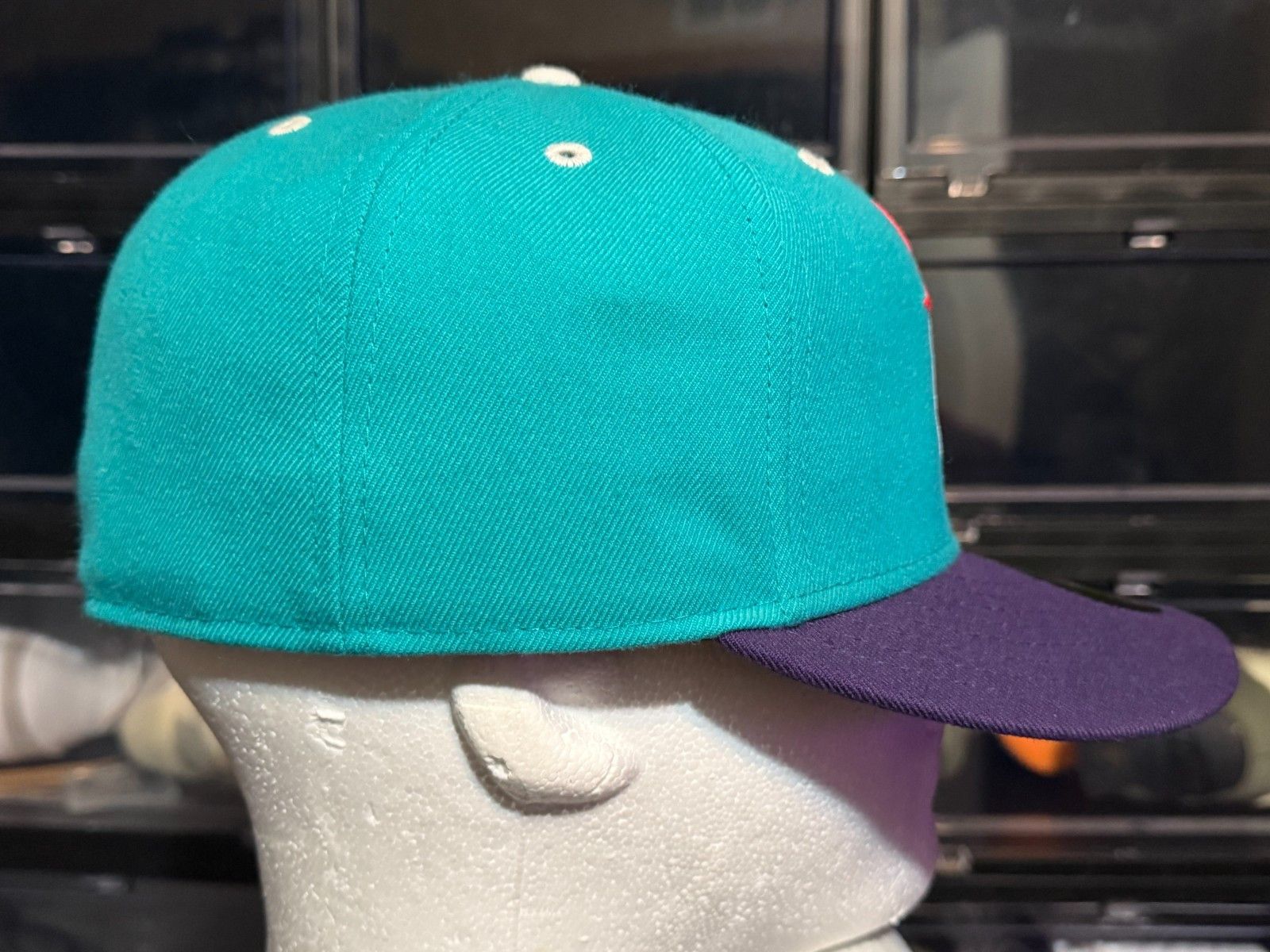 The Hundreds The Hundreds New Era Vintage Teal & Purple Adam Bomb Fitted Size ONE SIZE - 7 Thumbnail