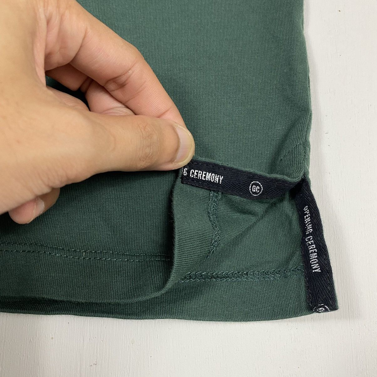 Opening Ceremony OPENING CEREMONY SMALL EMBROIDERY LOGO OVERSIZED TEE Size US S / EU 44-46 / 1 - 7 Thumbnail